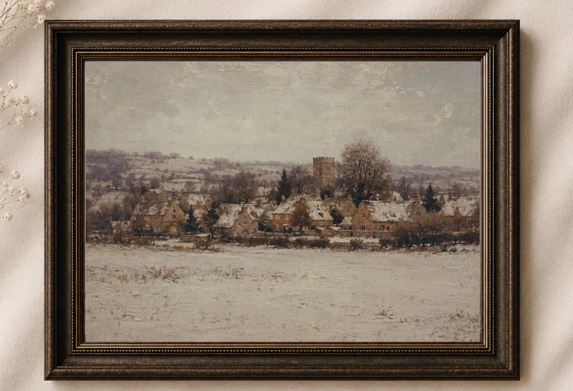 English-Inspired Village across the Snowfield — image 2