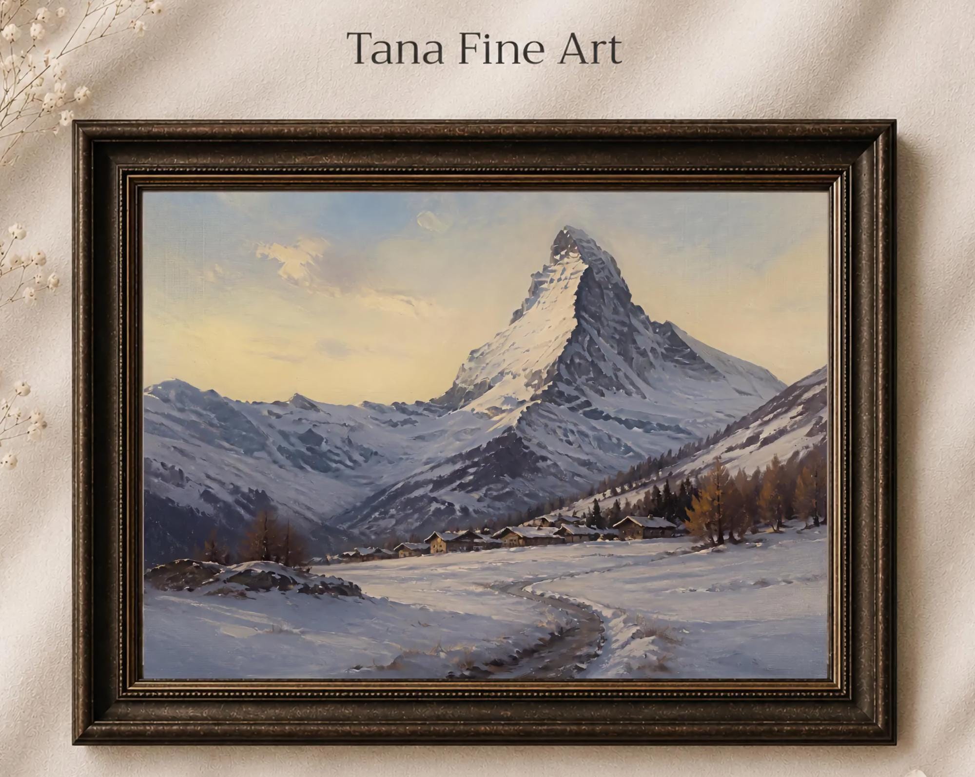Matterhorn-Inspired Peak at Sunset — image 2