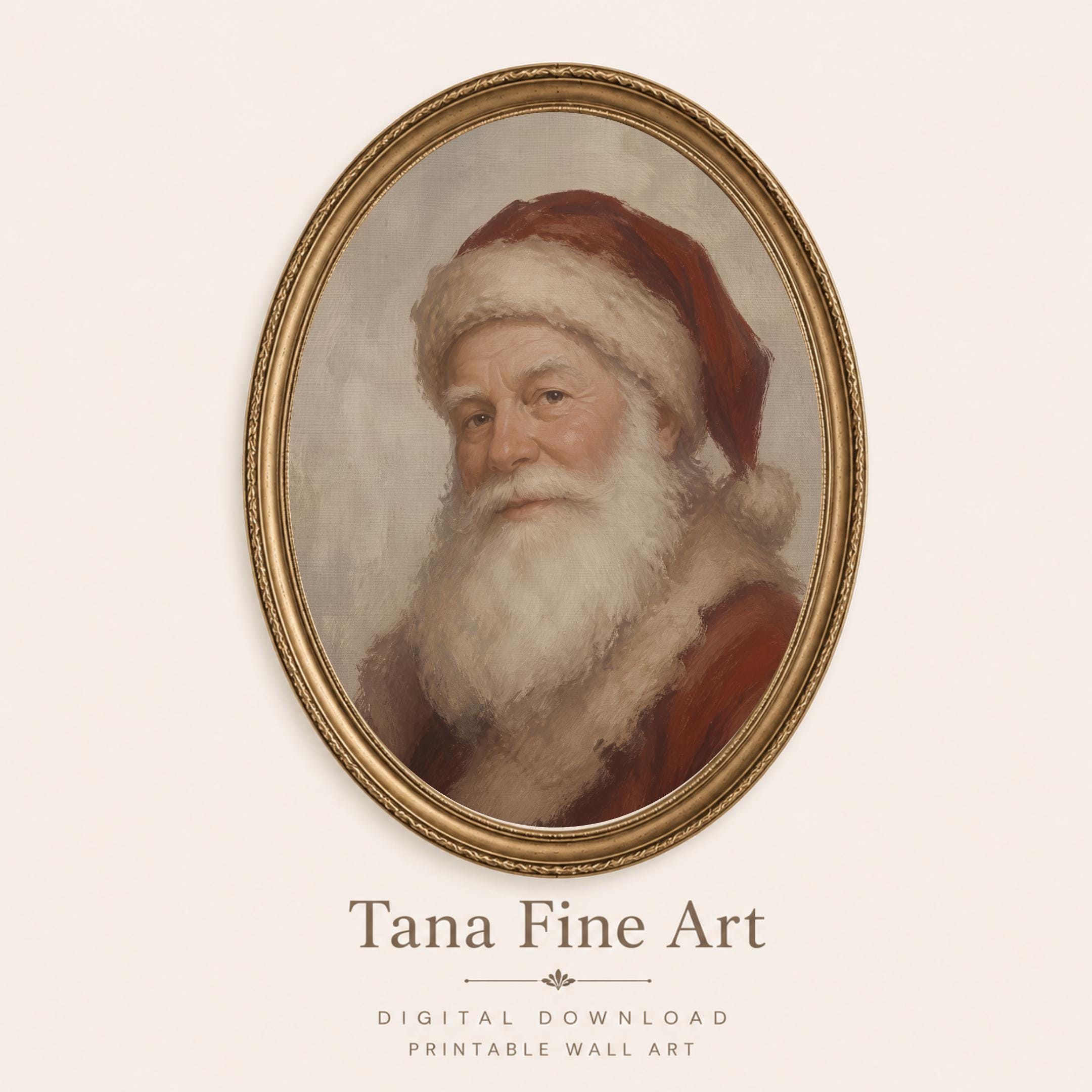 Father Christmas in Warm Neutral Light