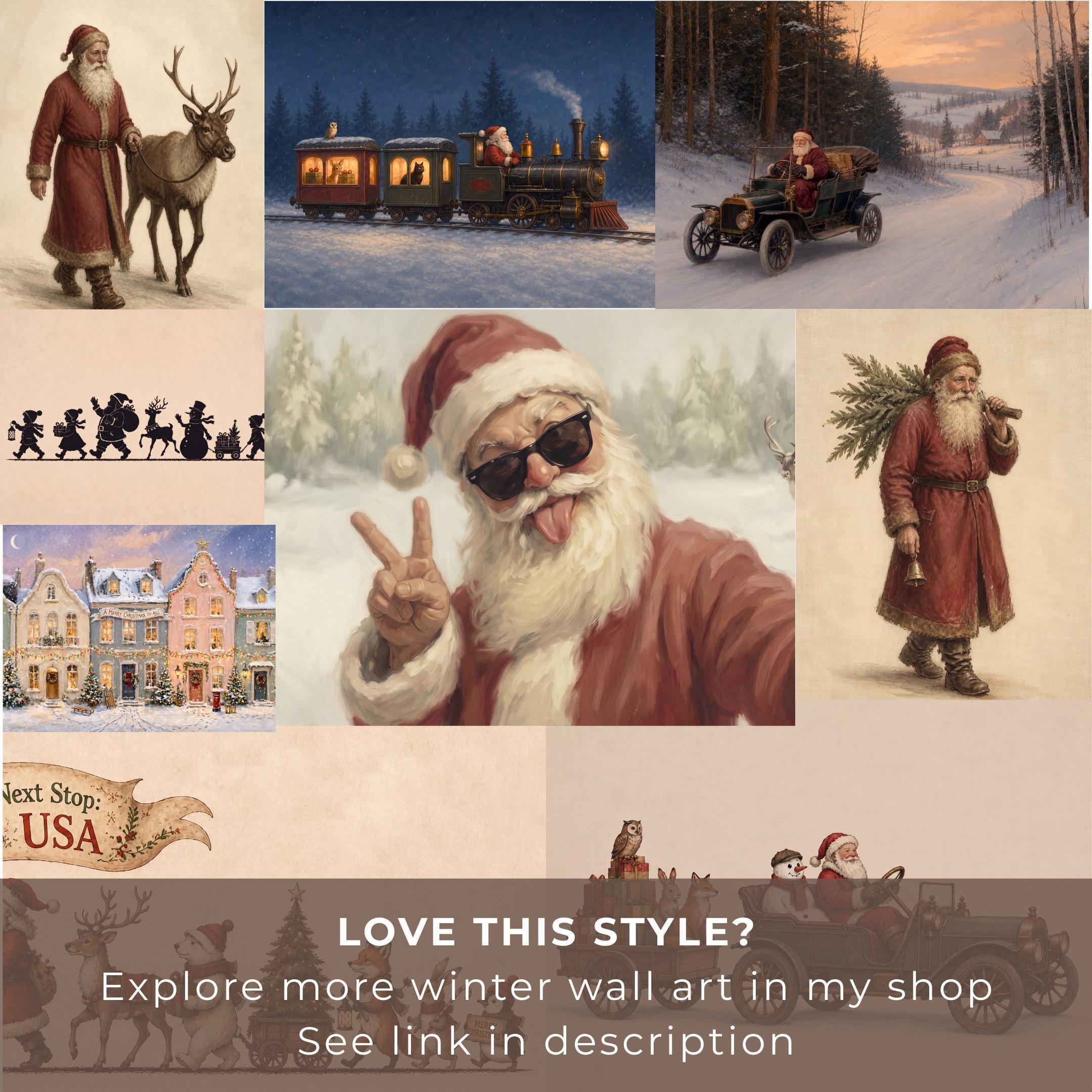 Santa’s Quiet Greeting to a Reindeer — image 10