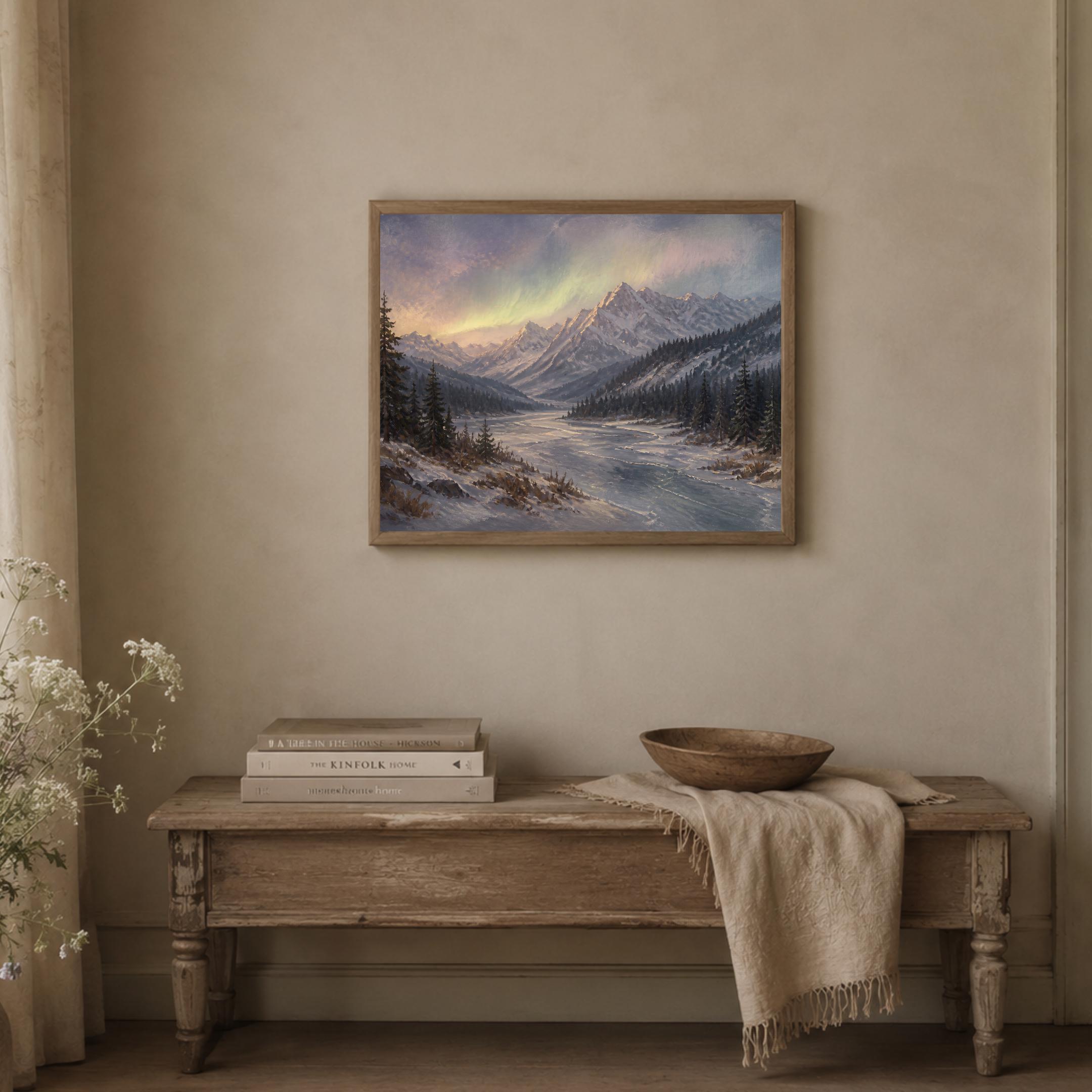 Pastel Sky over the Winter River — image 6
