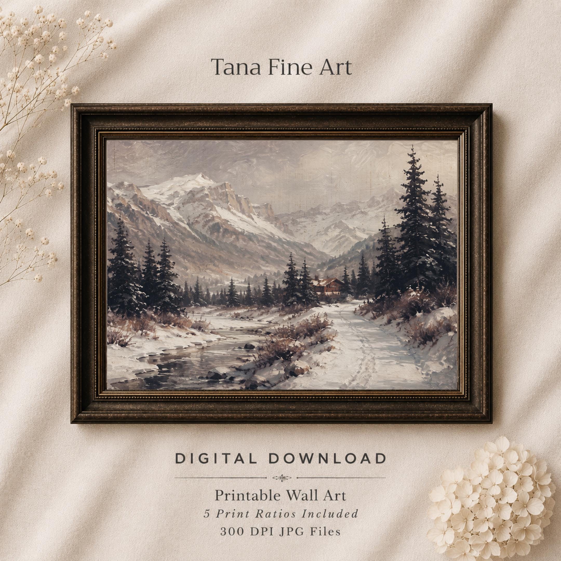 Telluride-Inspired Valley Stream & Cabin