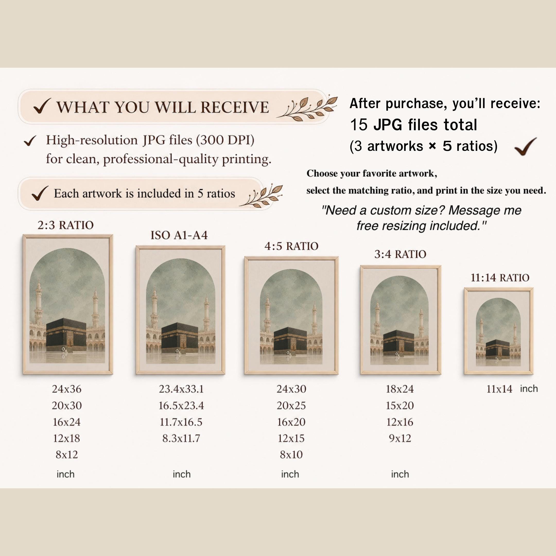 Sage Islamic Architecture — Set of 3 — image 9