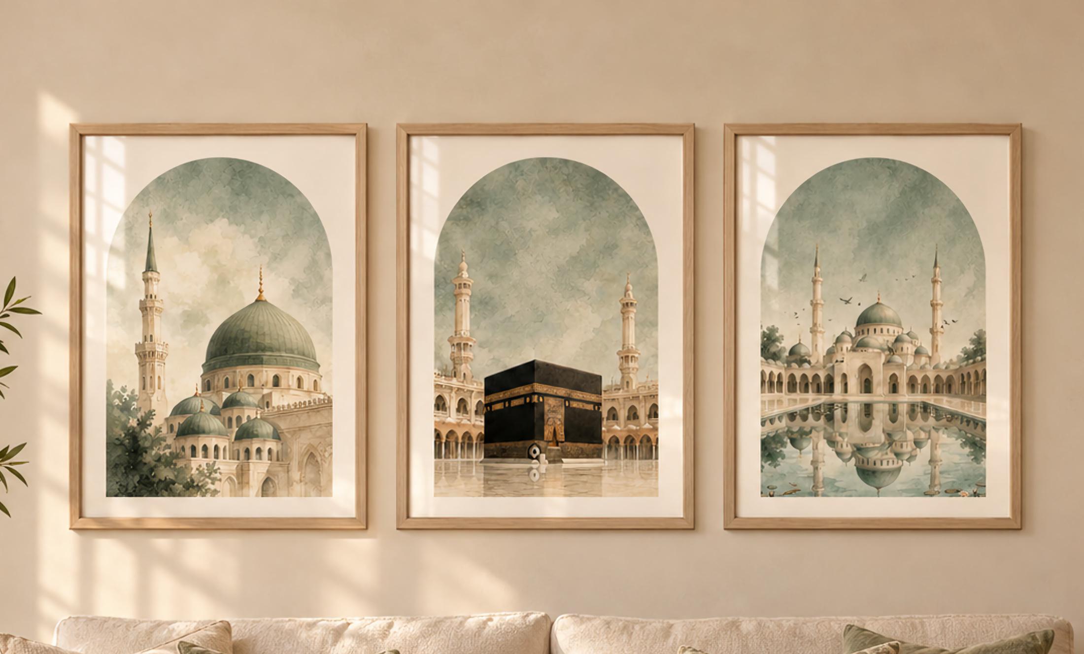 Sage Islamic Architecture — Set of 3 — image 2