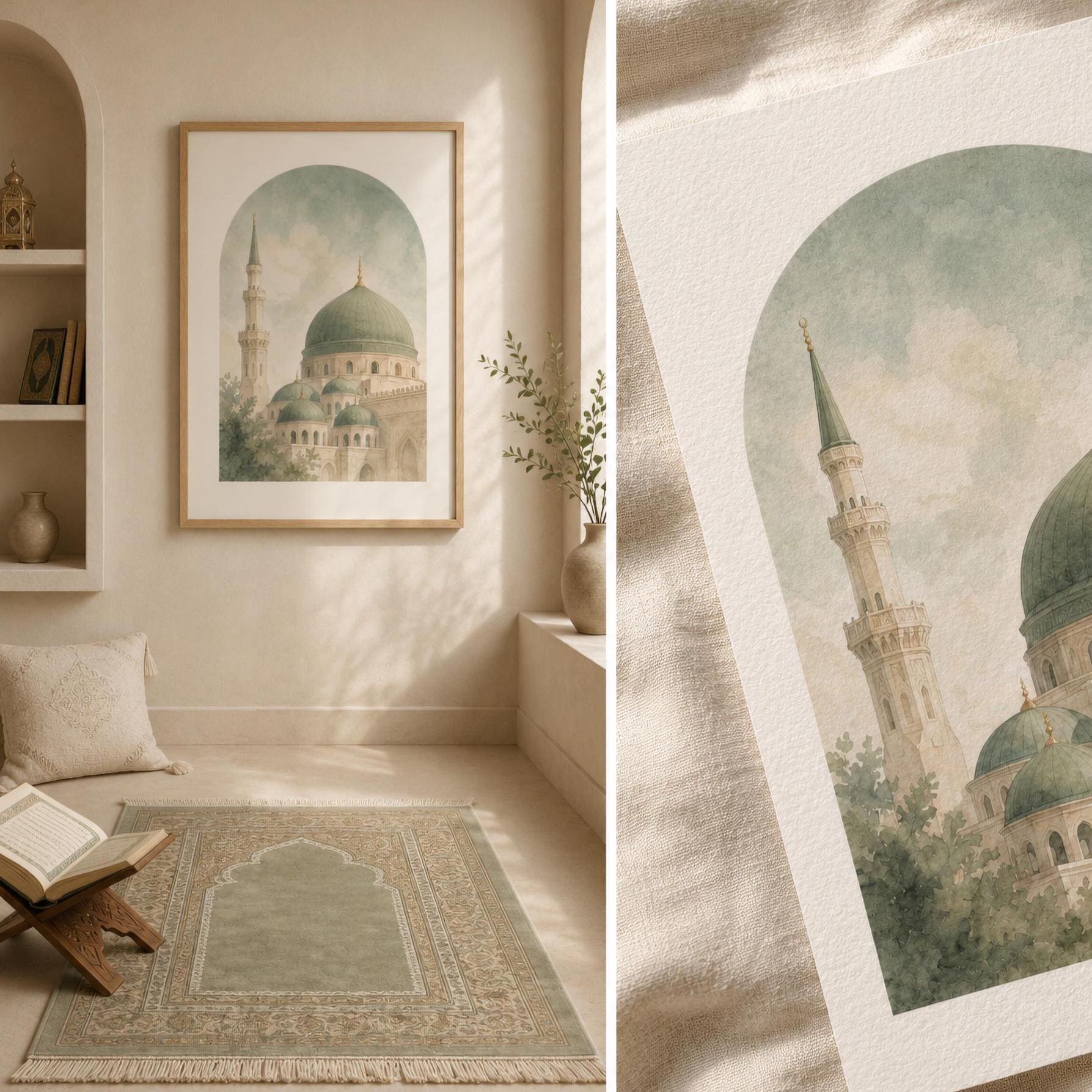 Green Dome beneath a Sage Arch — image 5