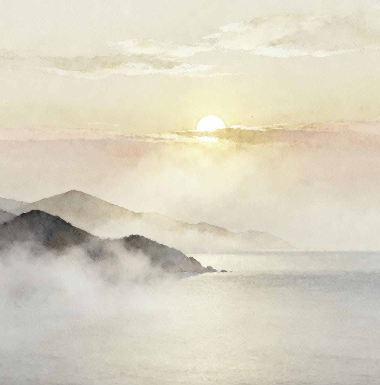 Smoky Mountain Landscape Print, Quiet Luxury Wall Art, Digital Download — image 5