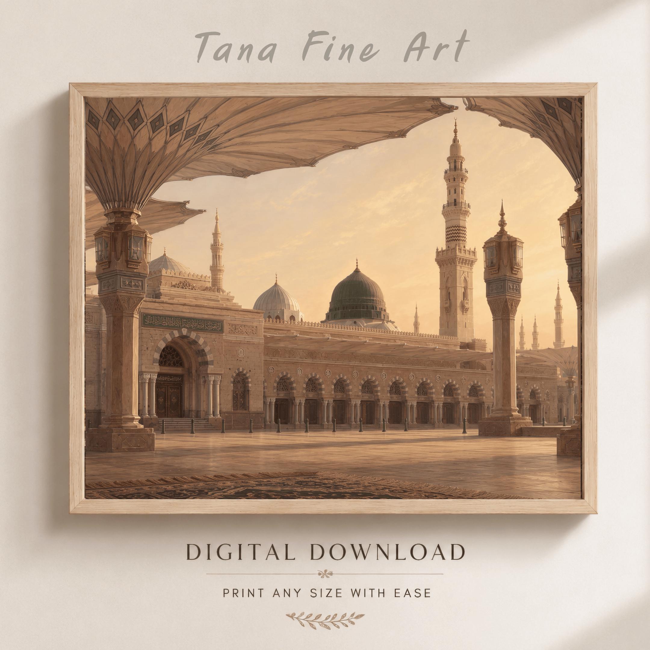 Medina-Inspired Courtyard in Golden Light — image 5