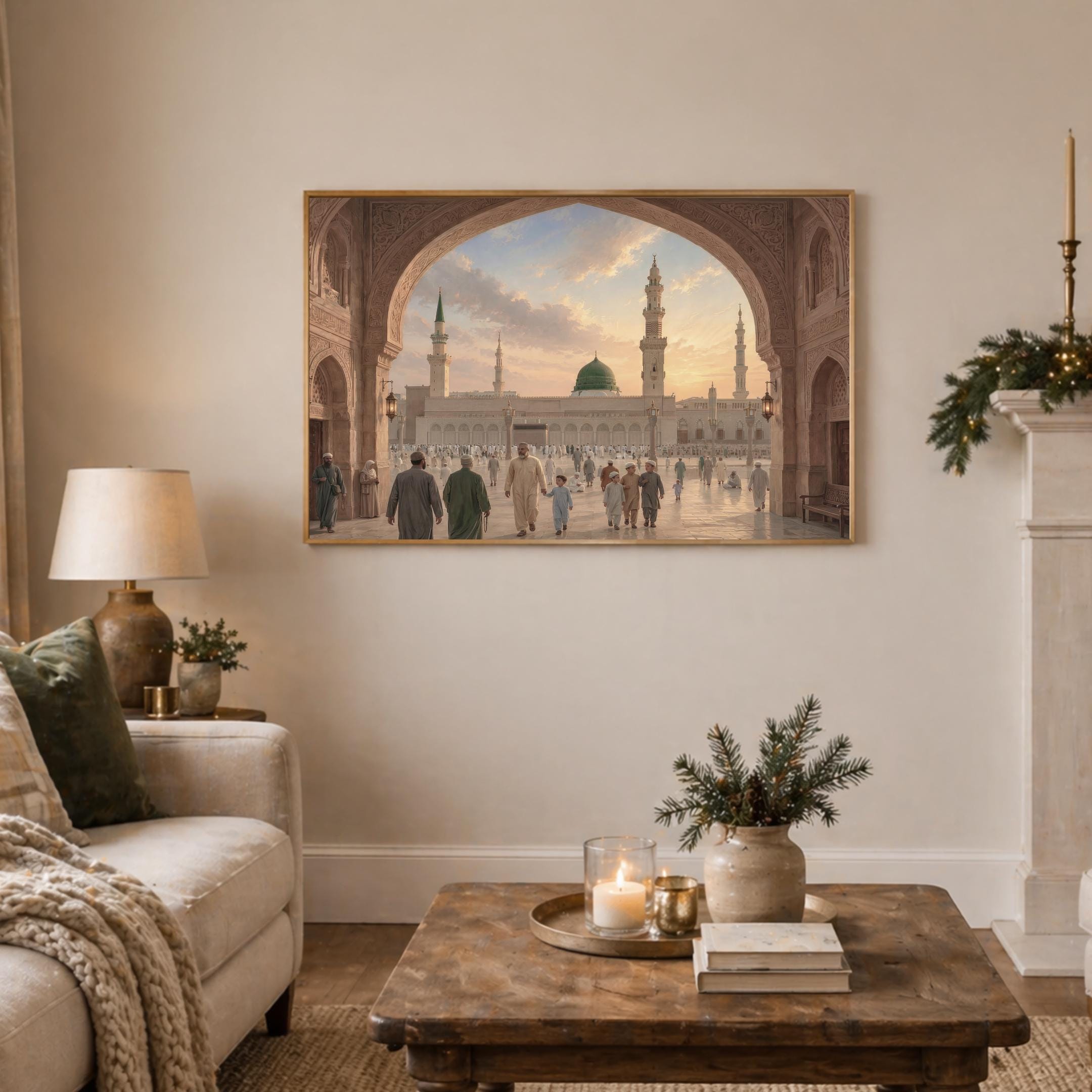 Islamic Medina TV Art , Masjid Inspired Art, Samsung The Frame (Digital Download) — image 3