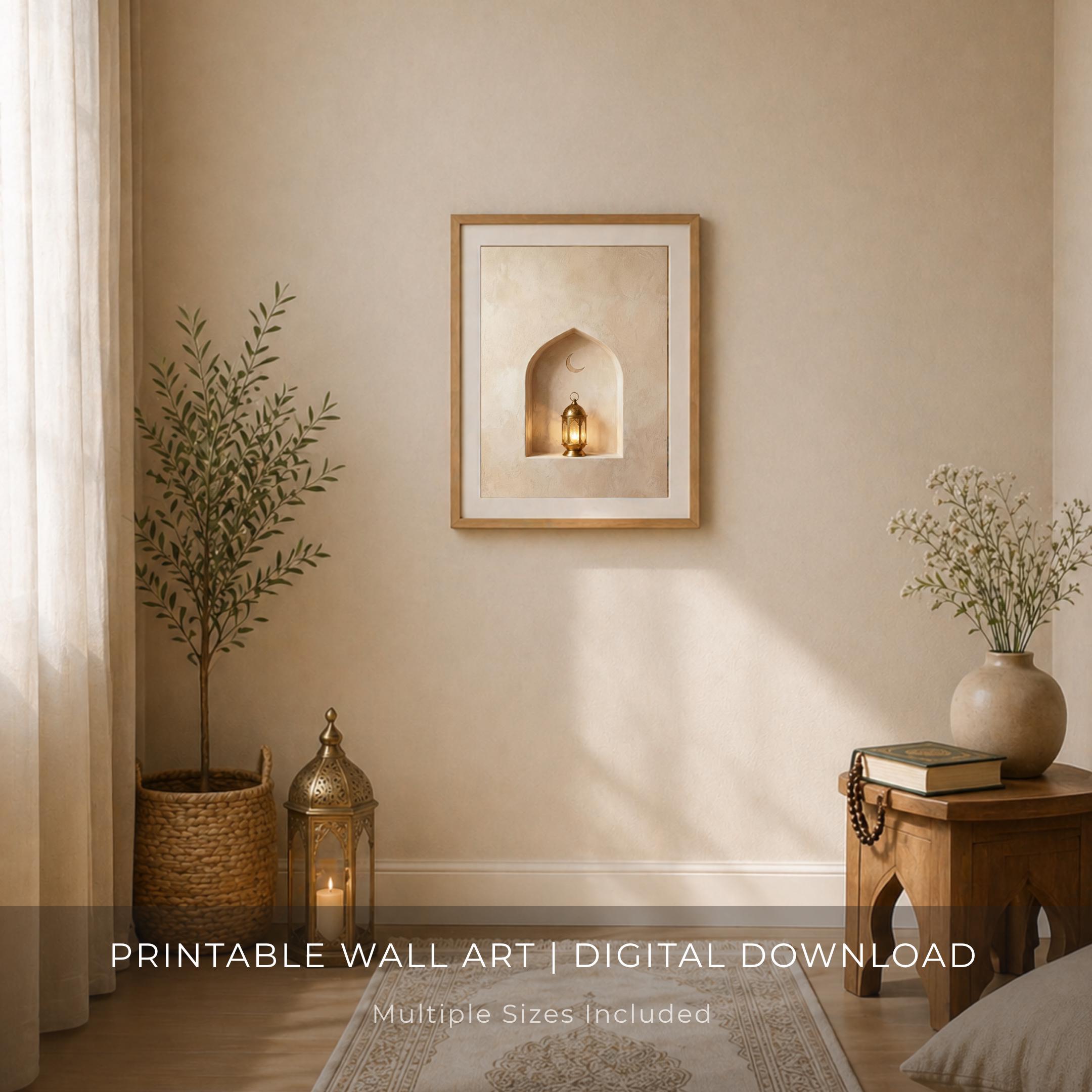 Lantern within a Soft Neutral Arch — image 5