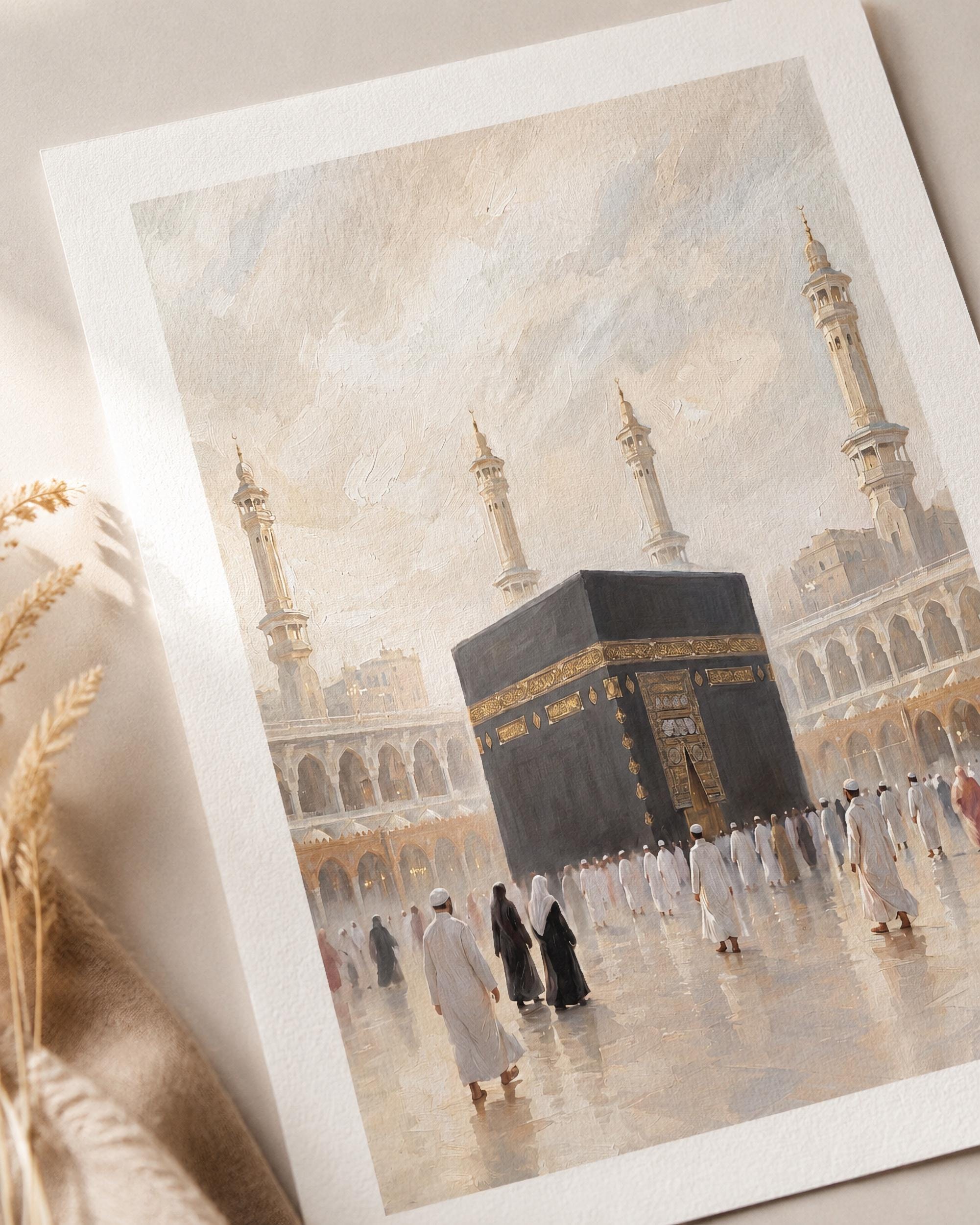 The Kaaba in a Soft Courtyard Glow — image 3