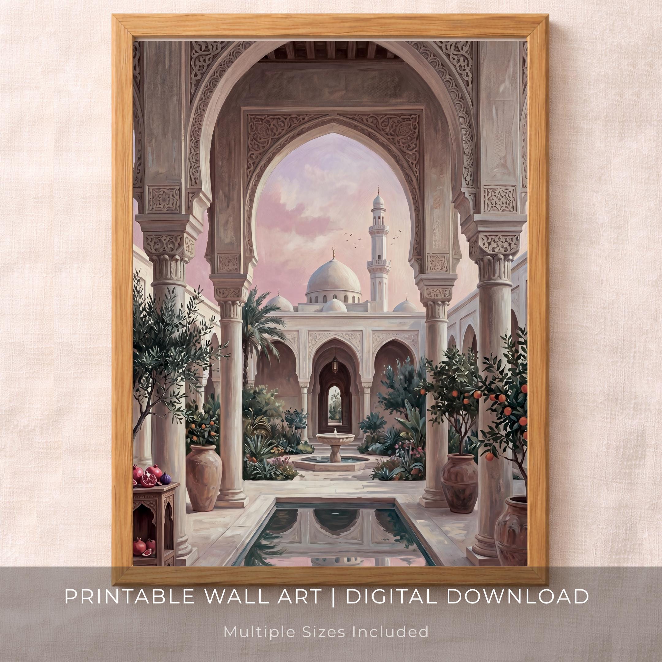 Moroccan-Inspired Courtyard through Layered Arches — image 5