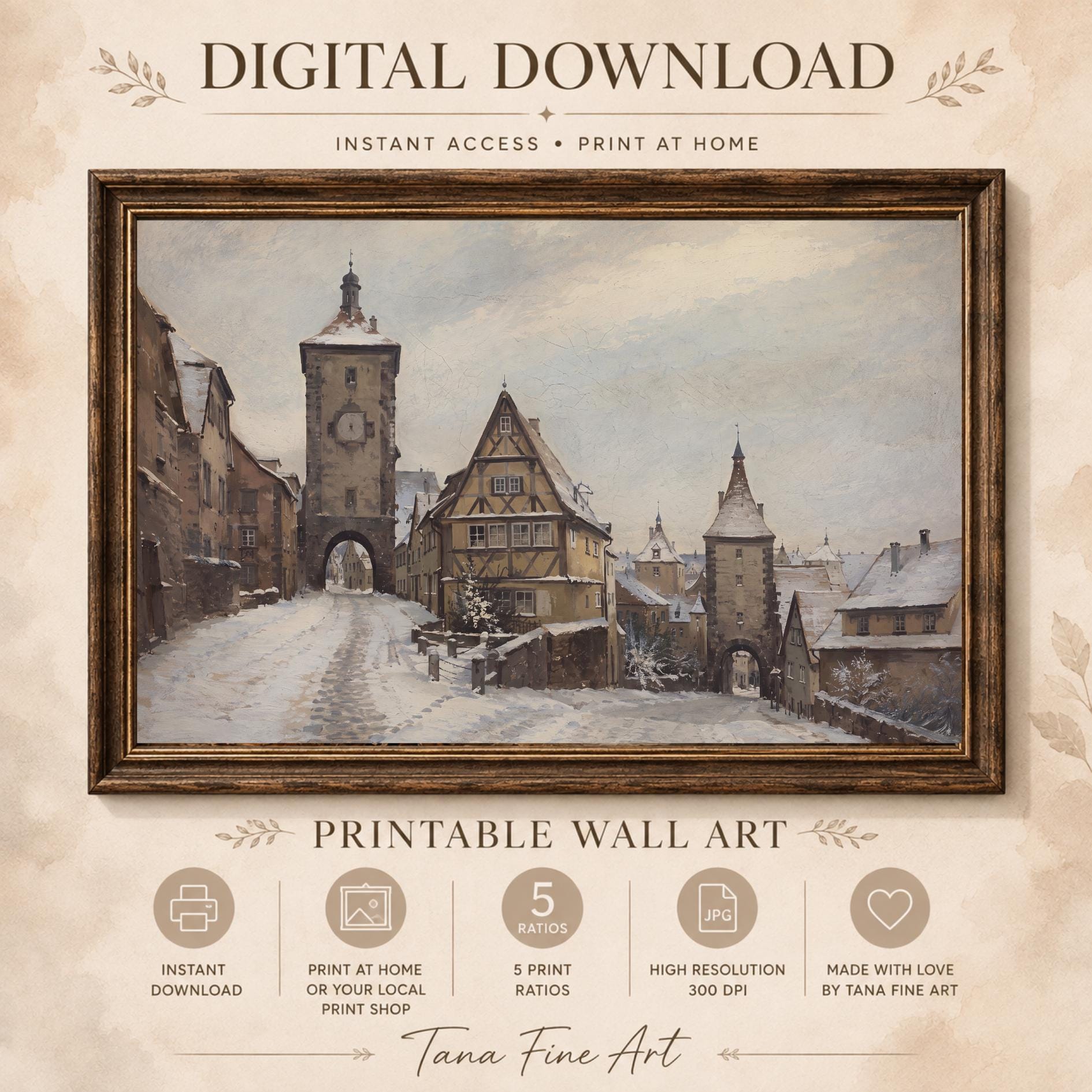 Christmas Stories — Vintage-Inspired Set of 9 — image 2