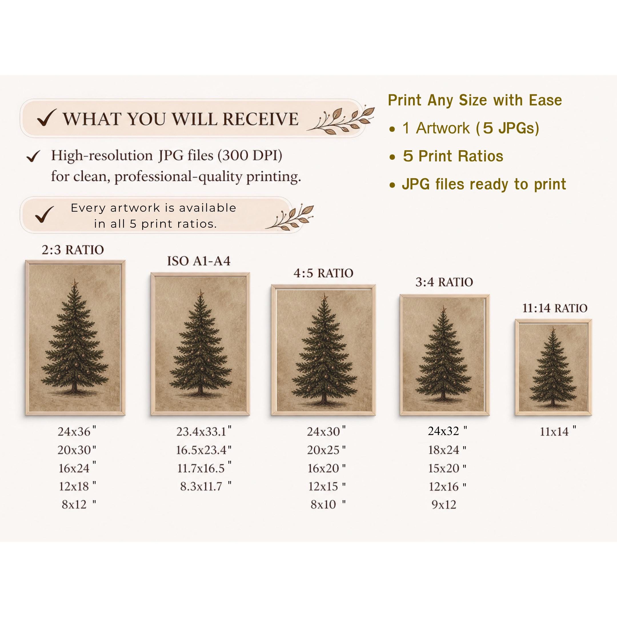 Evergreen Christmas Tree Study — image 8