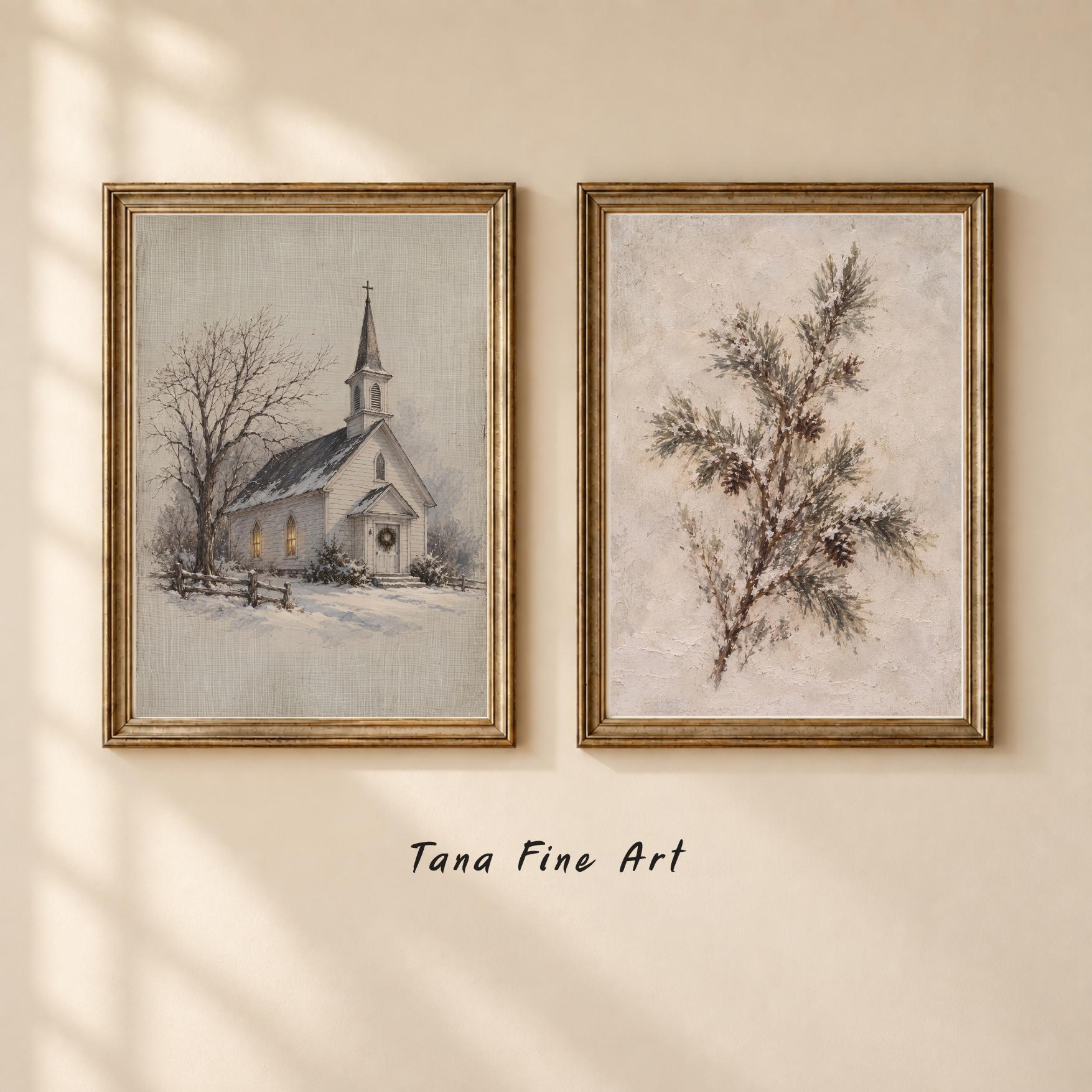 Quiet Winter Countryside — Set of 9 — image 5