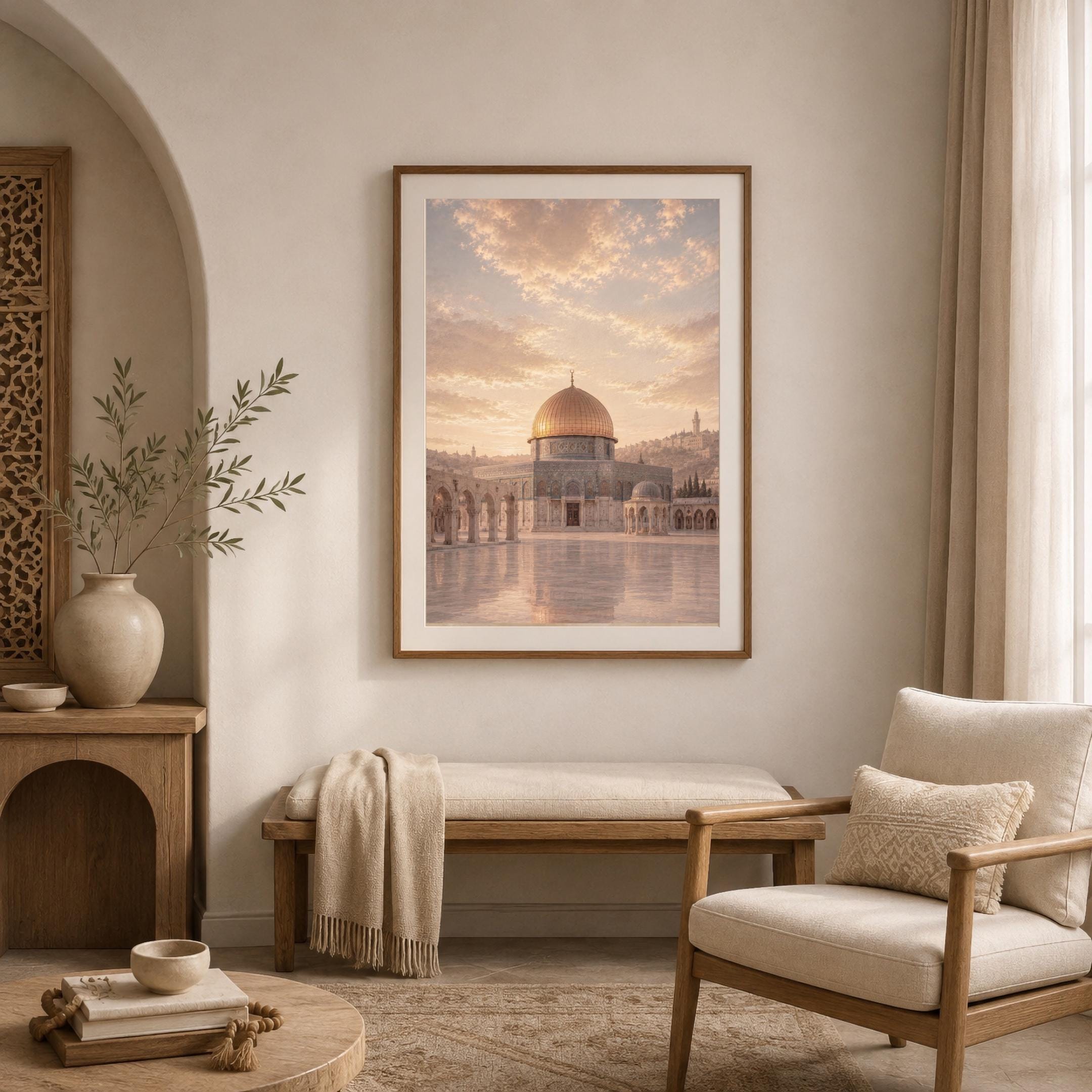 Golden Dome at Sunset — Jerusalem-Inspired Art — image 8