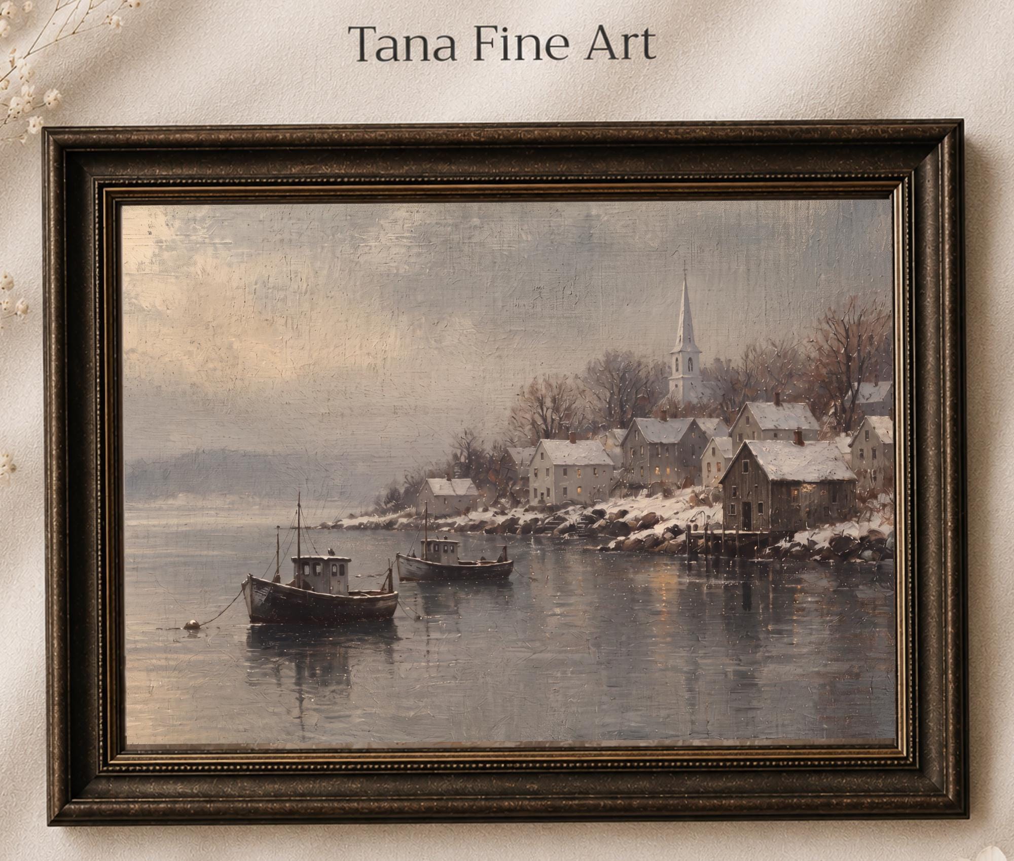Snow along the Quiet Harbor — image 2