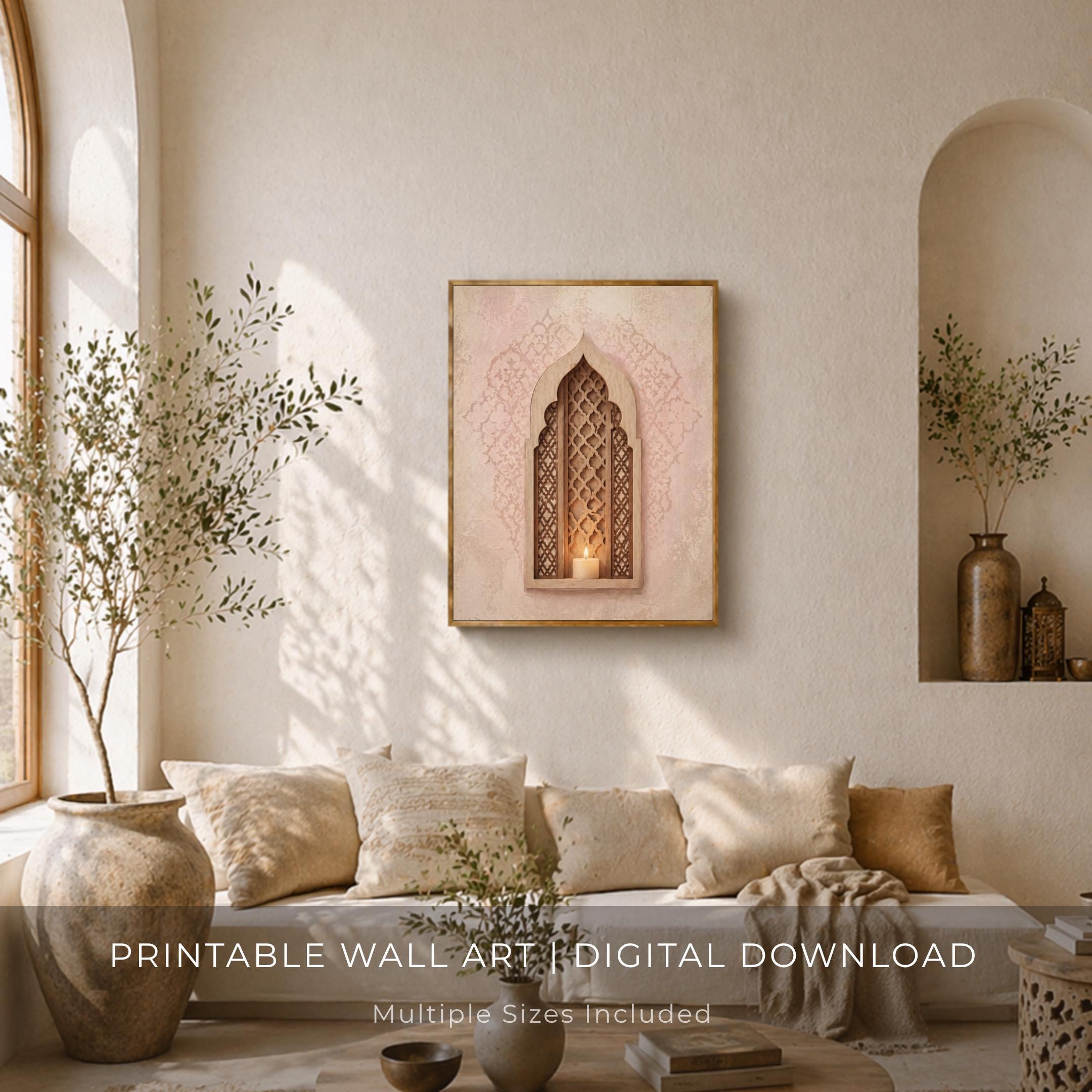 Candle within an Ornamental Niche — image 5