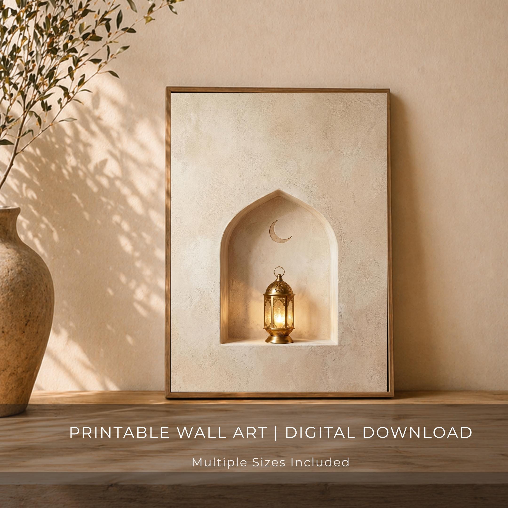 Lantern within a Soft Neutral Arch