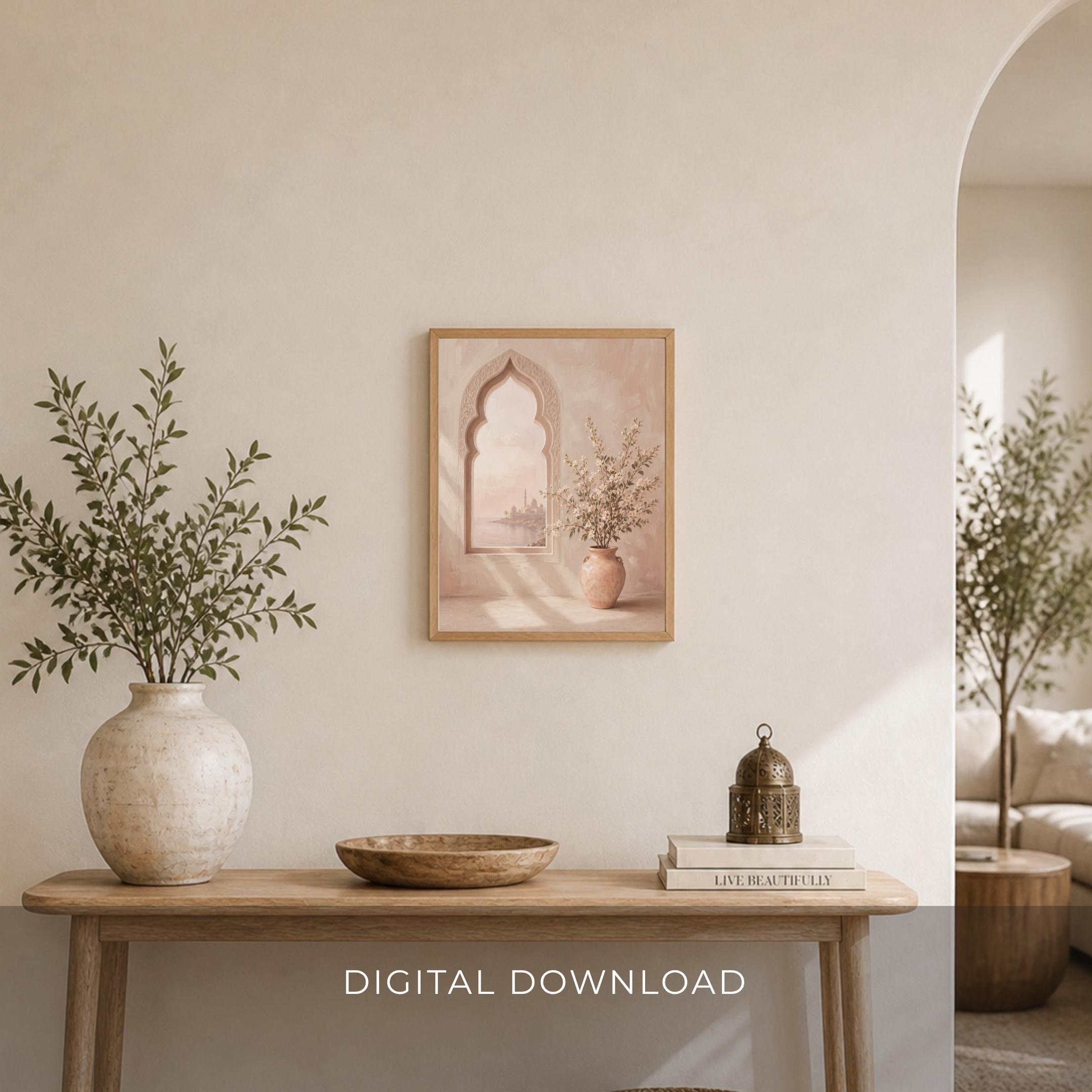 Flowers in the Light of an Arch Window — image 6