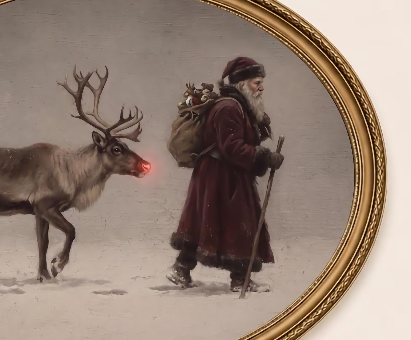 Santa & His Red-Nosed Companion — image 2