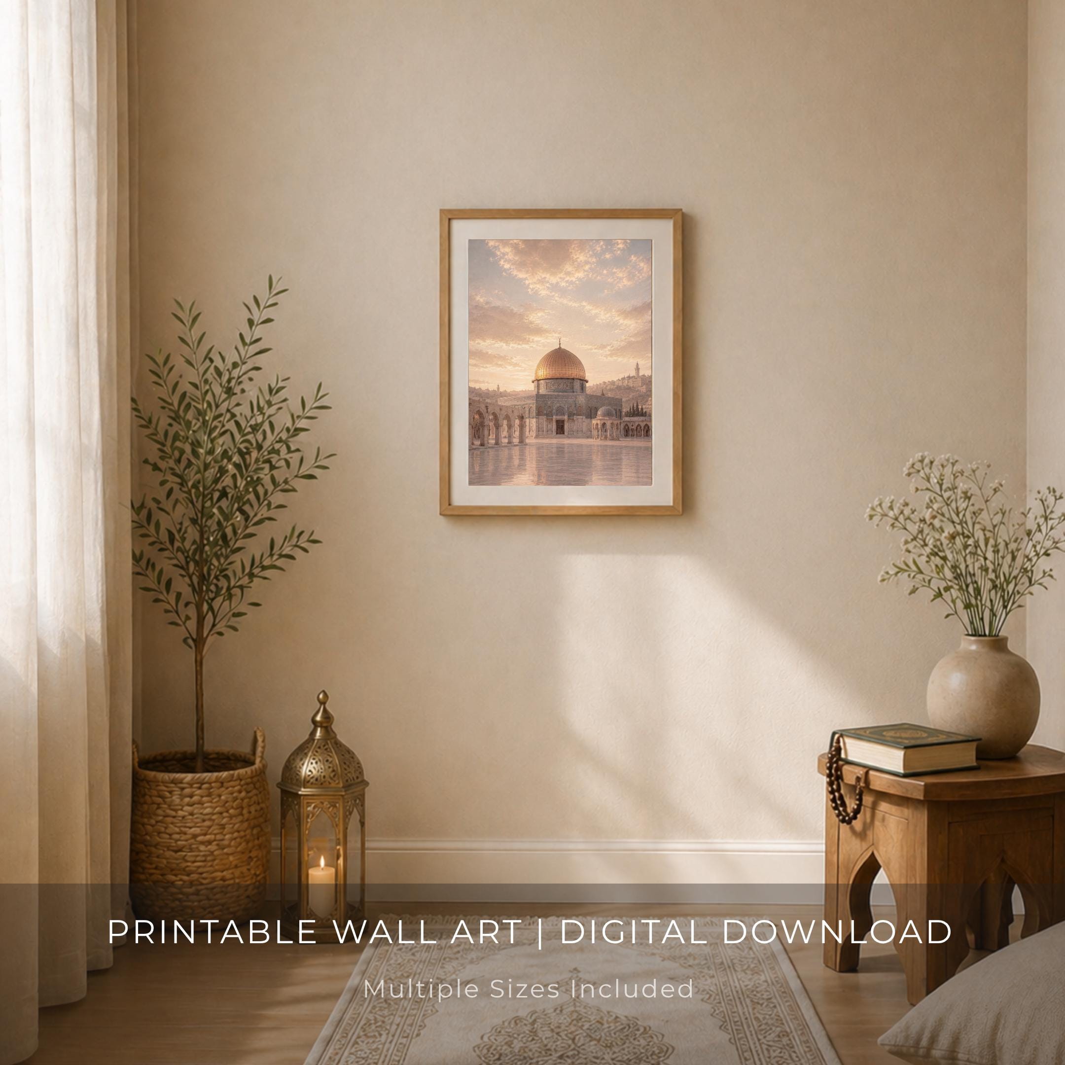 Golden Dome at Sunset — Jerusalem-Inspired Art — image 9