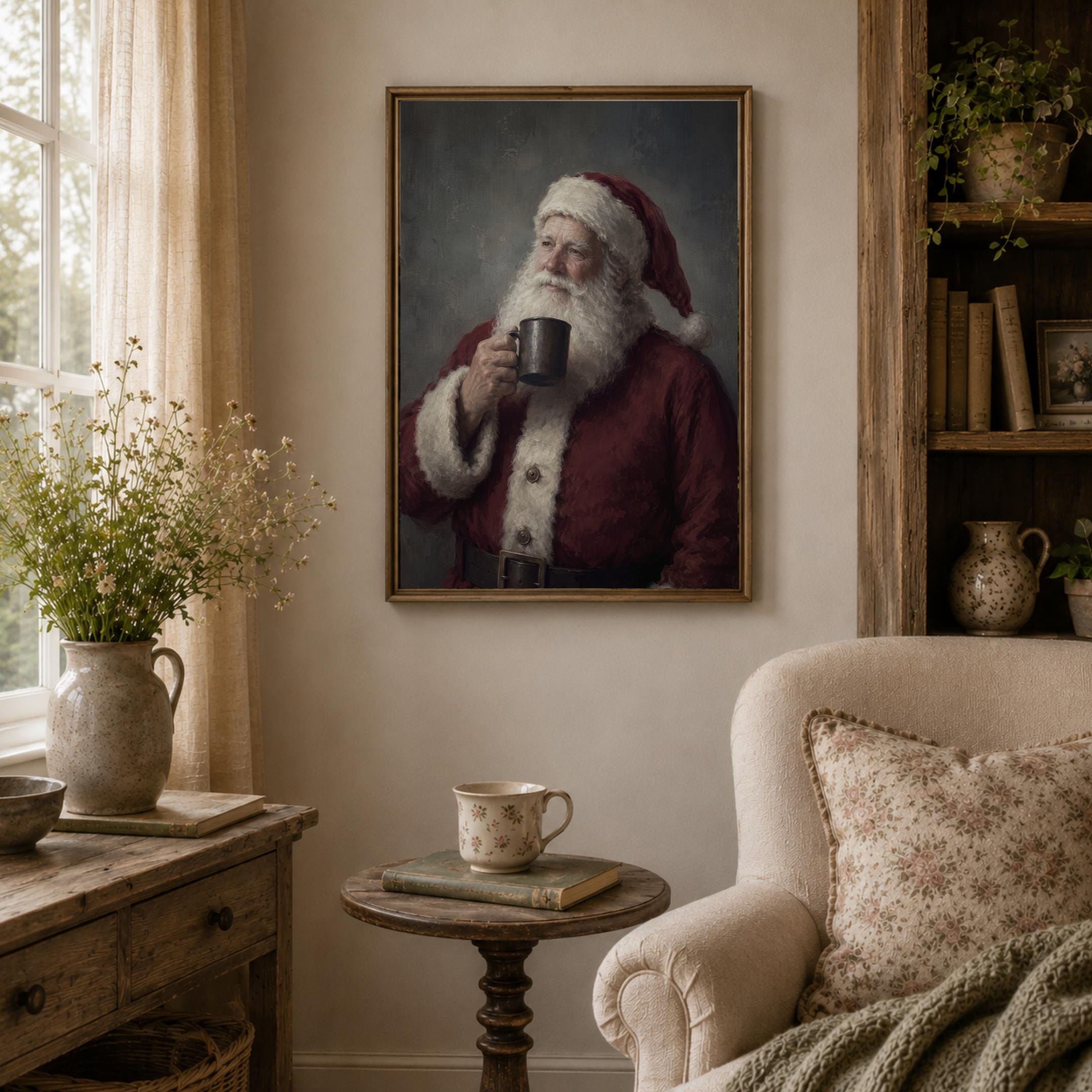 Santa’s Quiet Coffee Moment — image 6
