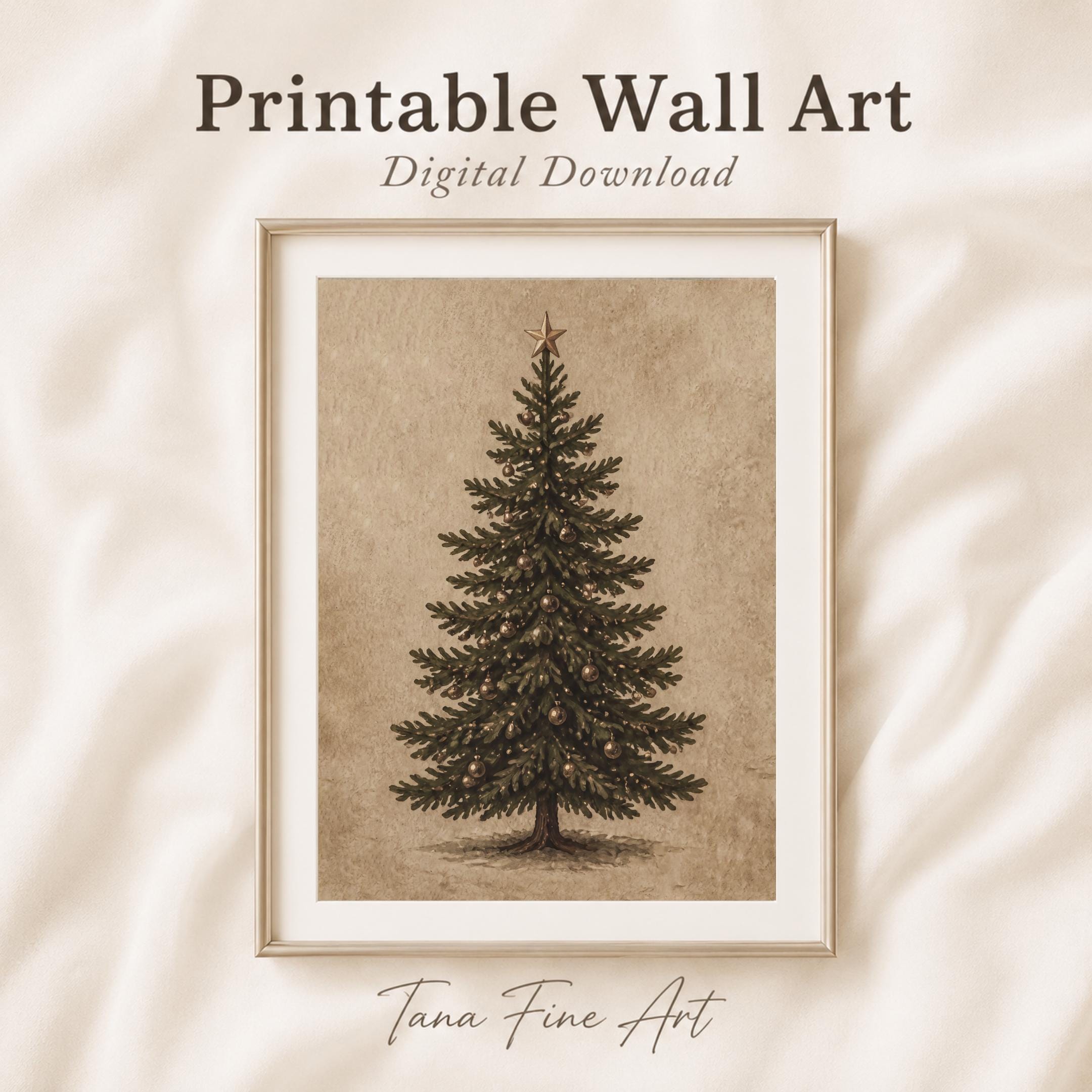 Evergreen Christmas Tree Study — image 5
