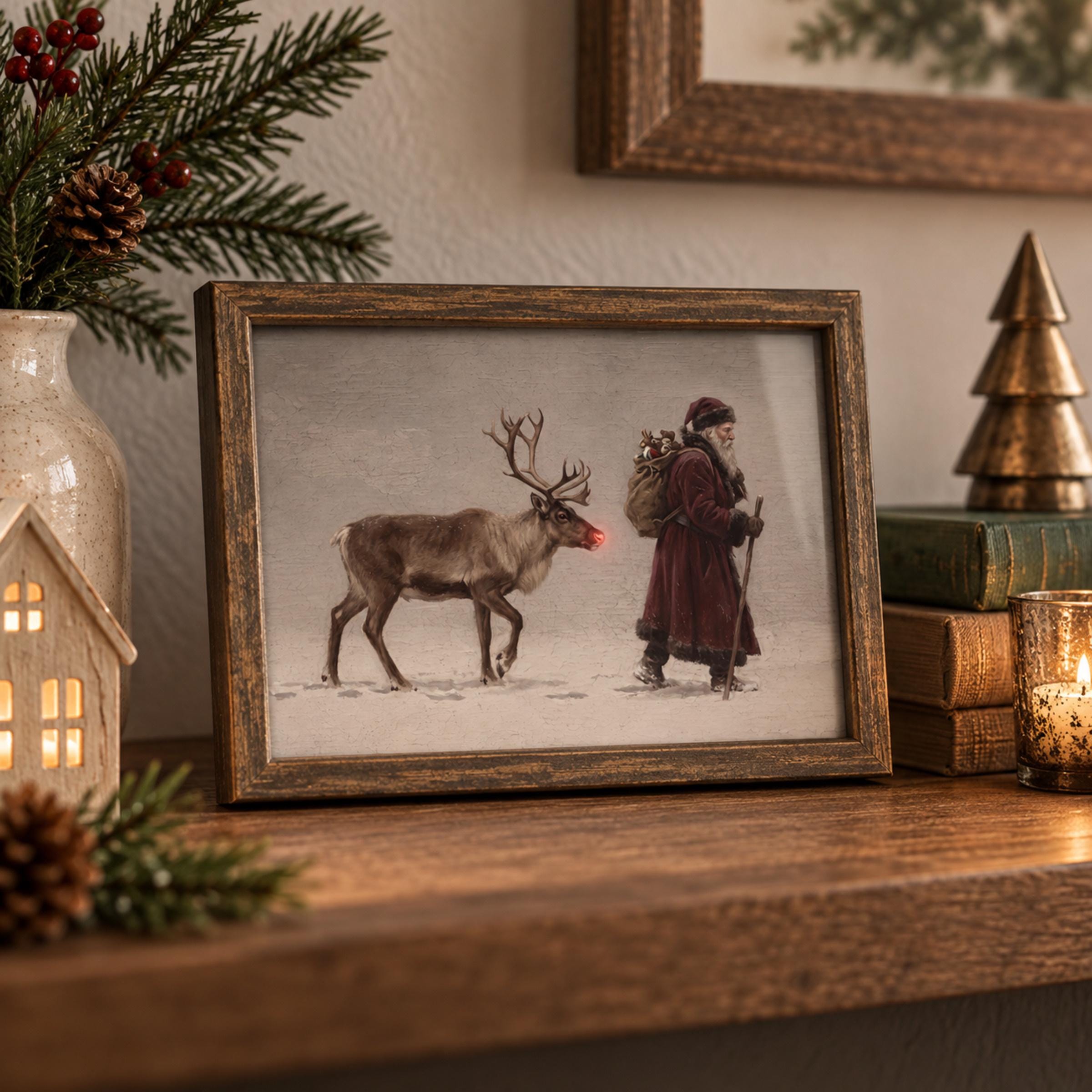 Santa & His Red-Nosed Companion — image 4