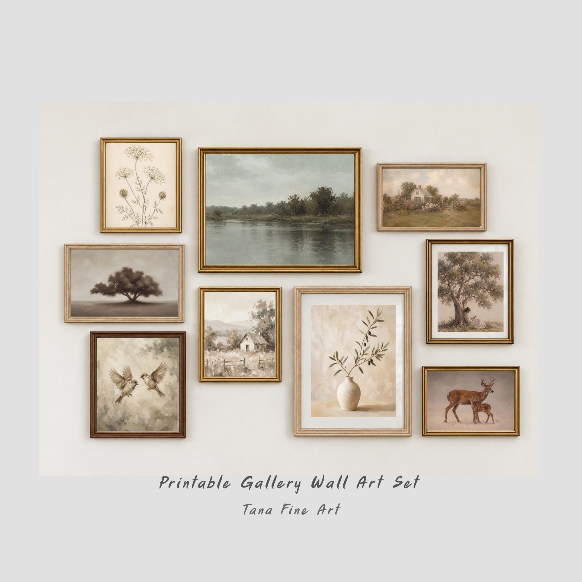 Still Lakes & Country Gardens — Set of 9