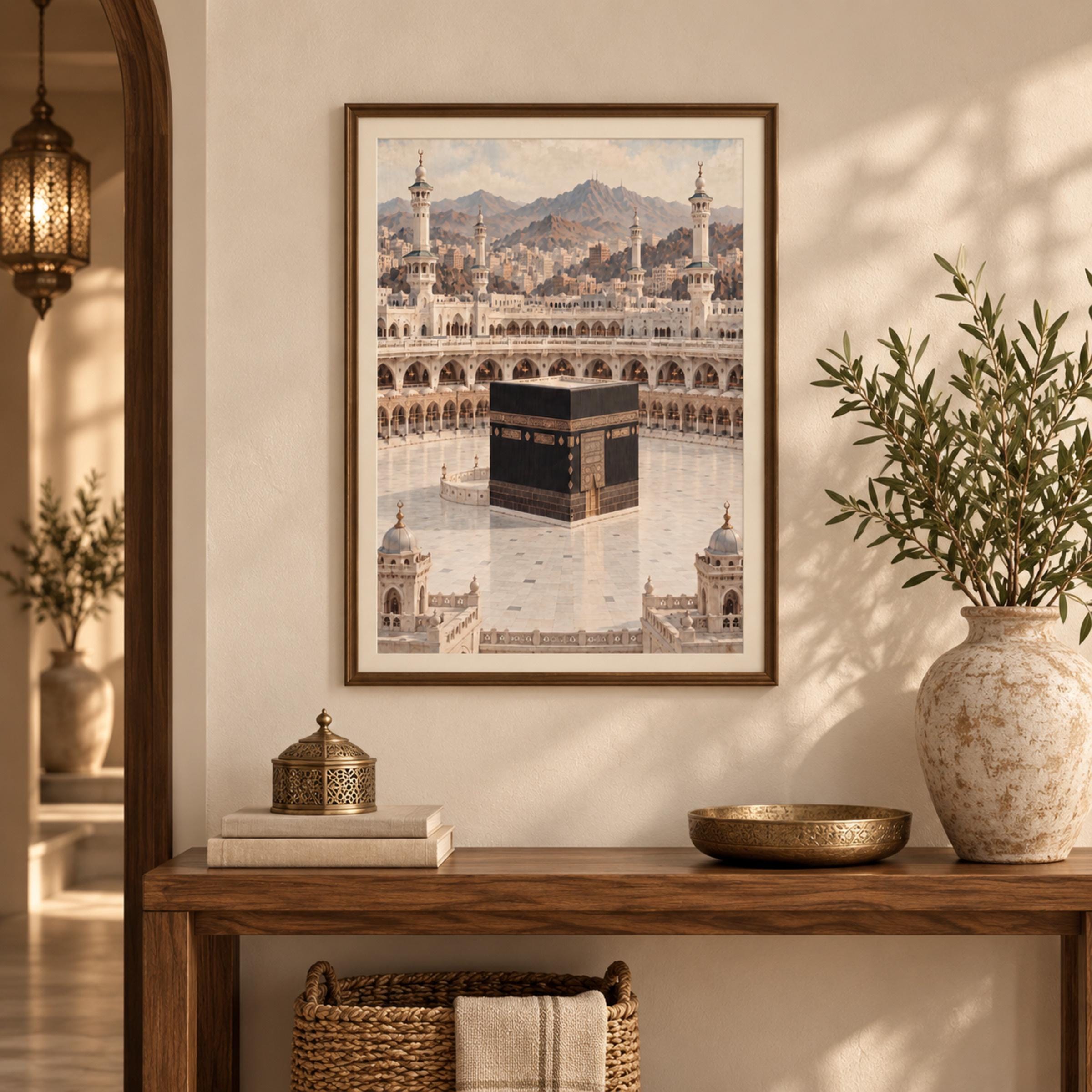 The Kaaba beneath the Mountain Horizon — image 5