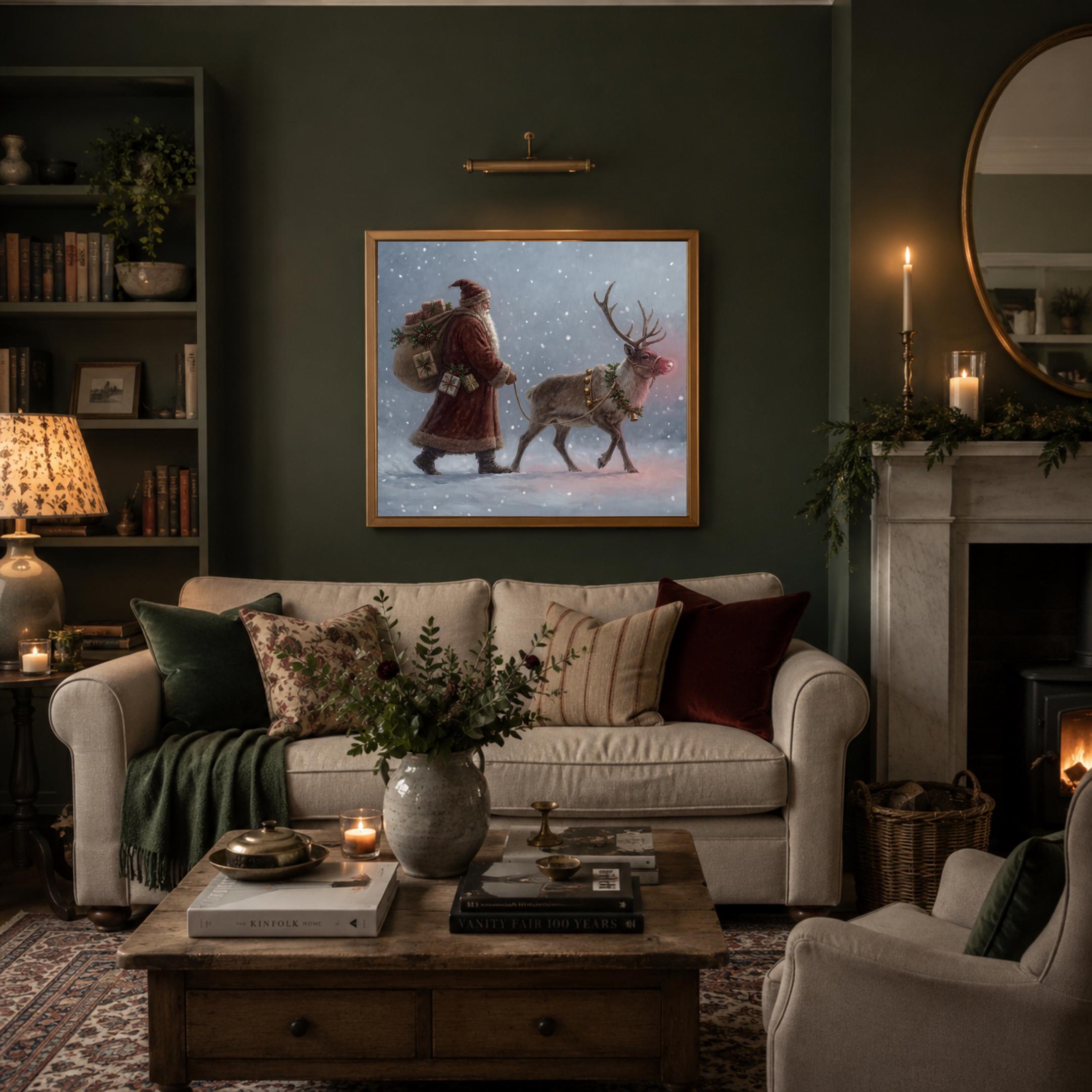 Santa & the Festive Reindeer on Their Way — image 7