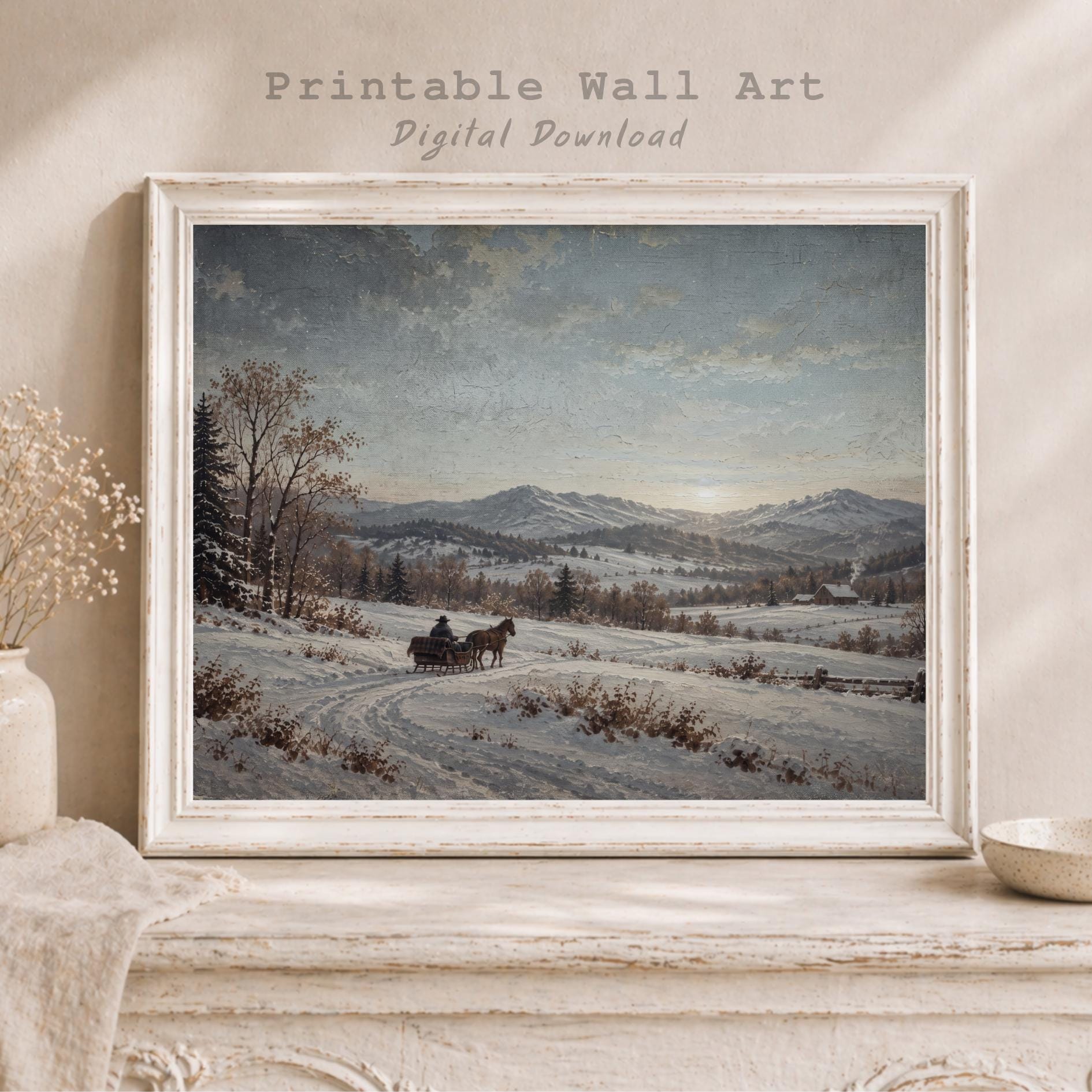 Sleigh Journey through the Winter Valley — image 9