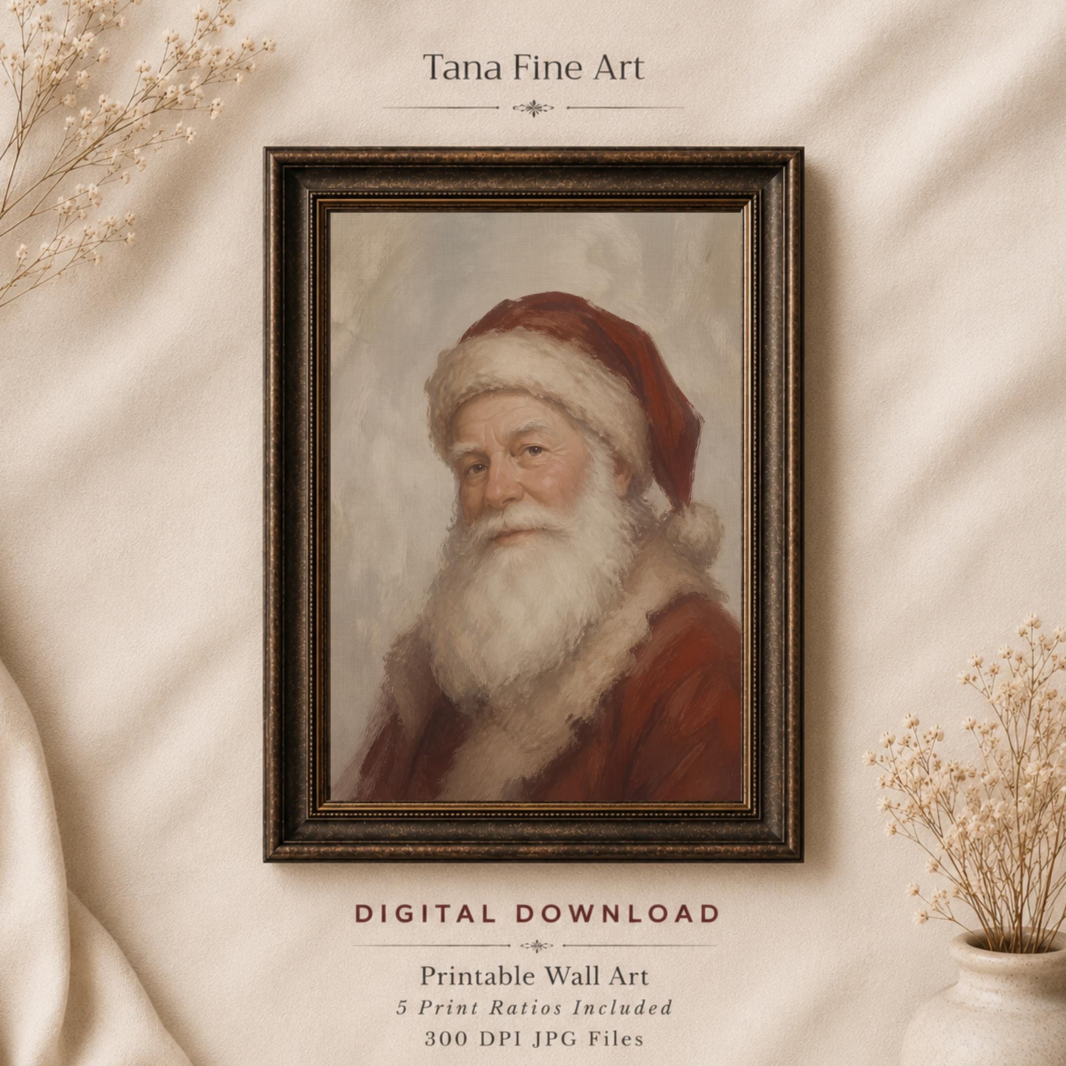 Father Christmas in Warm Neutral Light — image 5