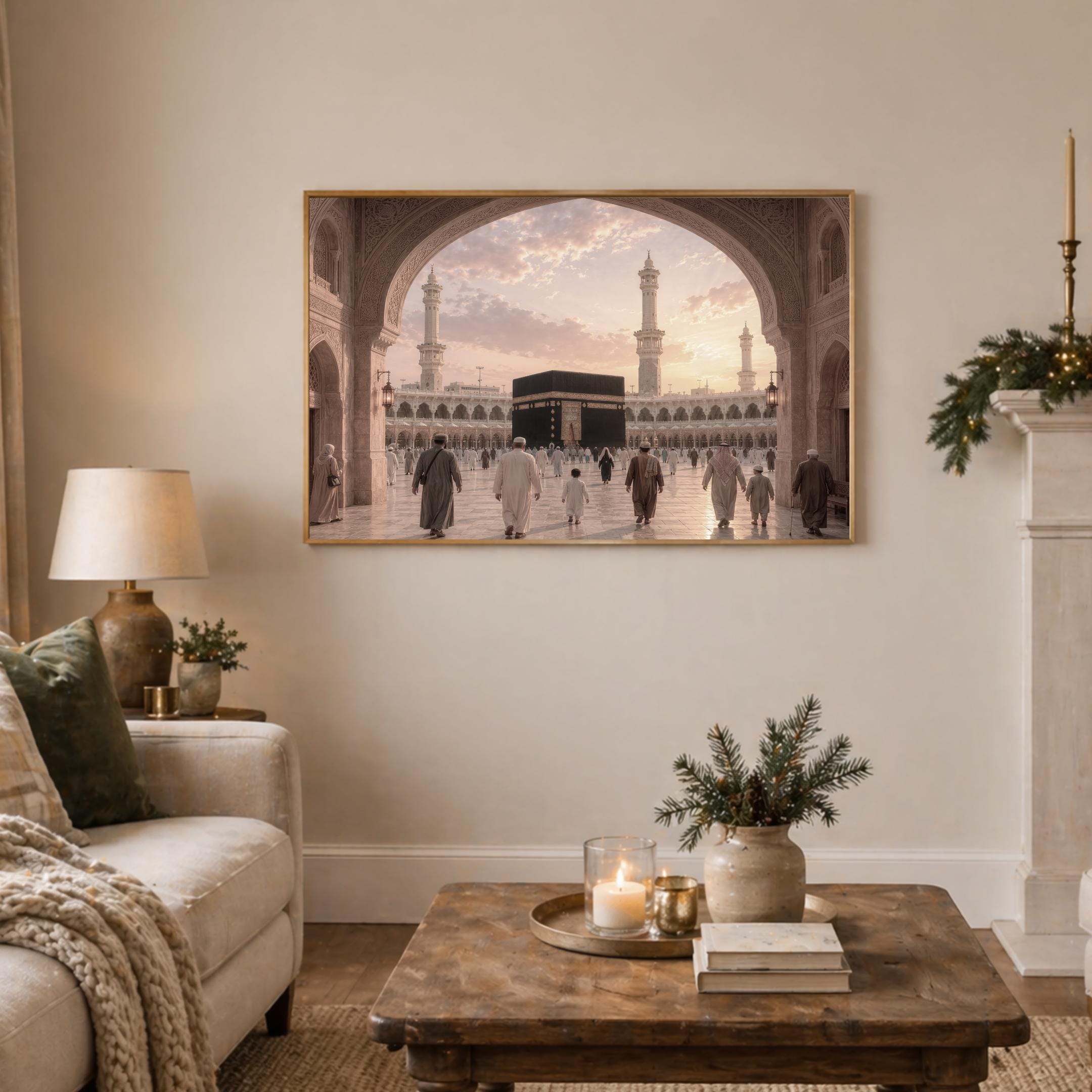 Kaaba TV Art, Mecca Islamic Inspired, Muslim Home Art, Samsung The Frame (Digital Download) — image 3