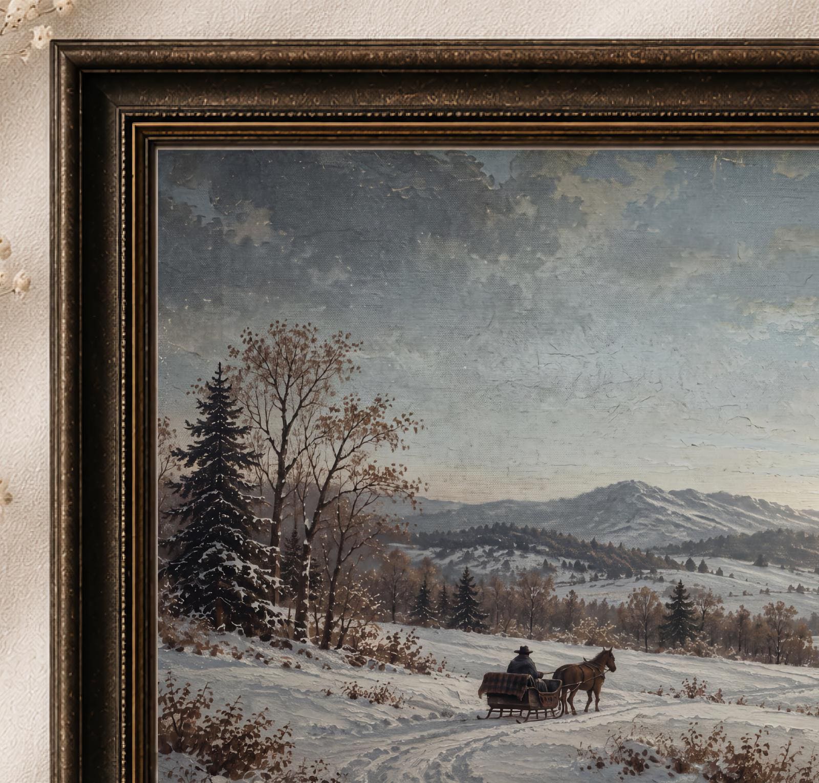 Sleigh Journey through the Winter Valley — image 2
