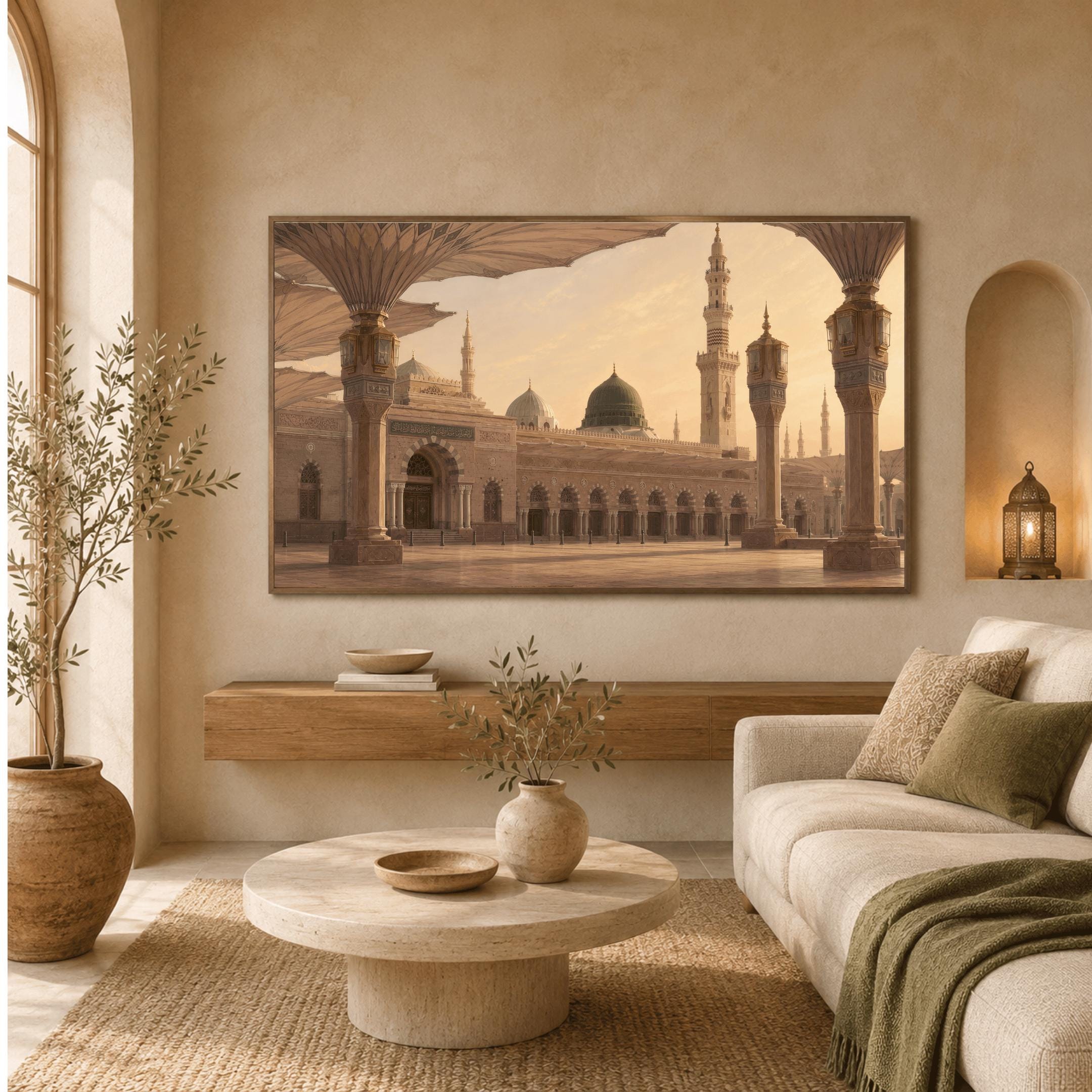 Medina-Inspired Courtyard in Golden Light — image 3
