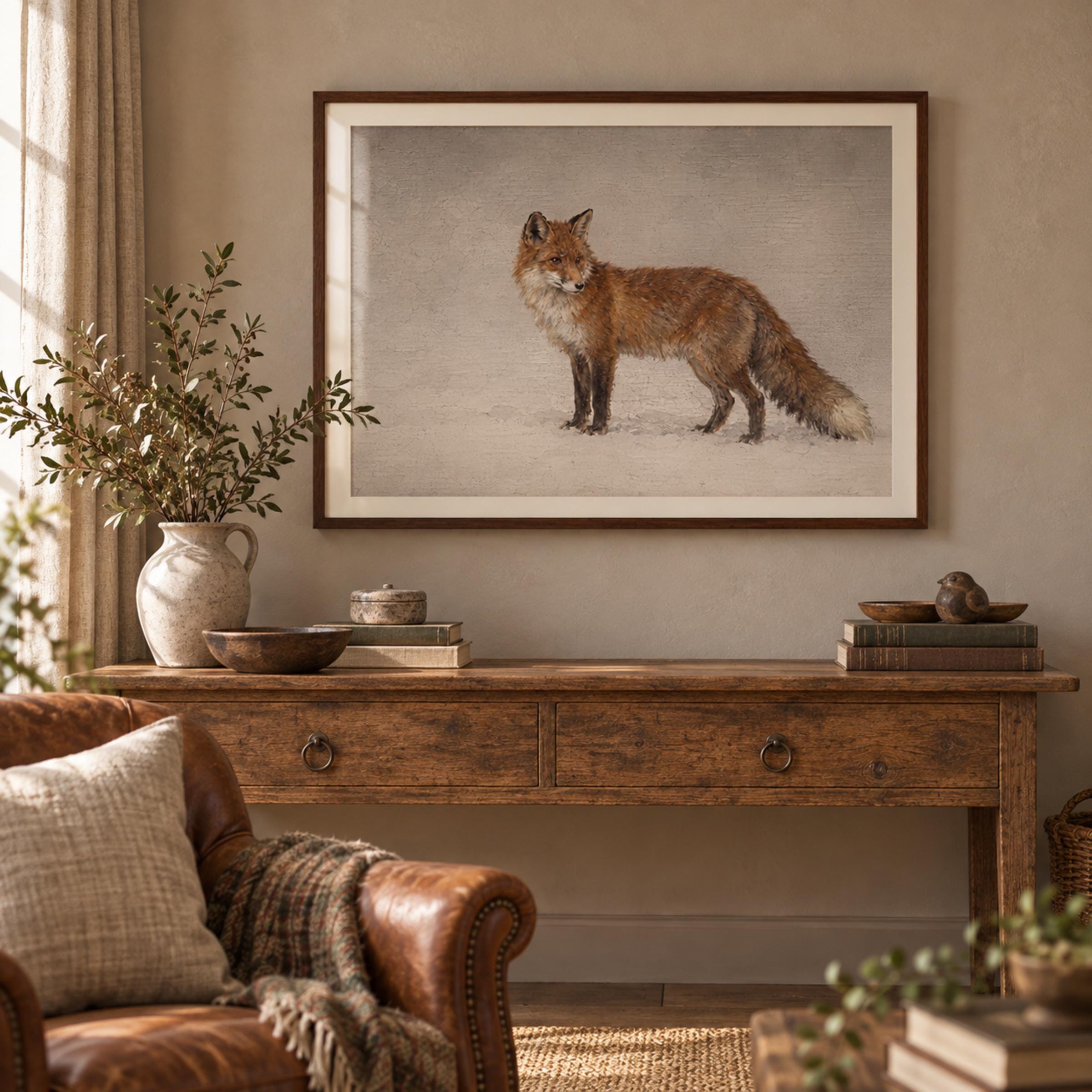 Russet Fox Woodland Study — image 3