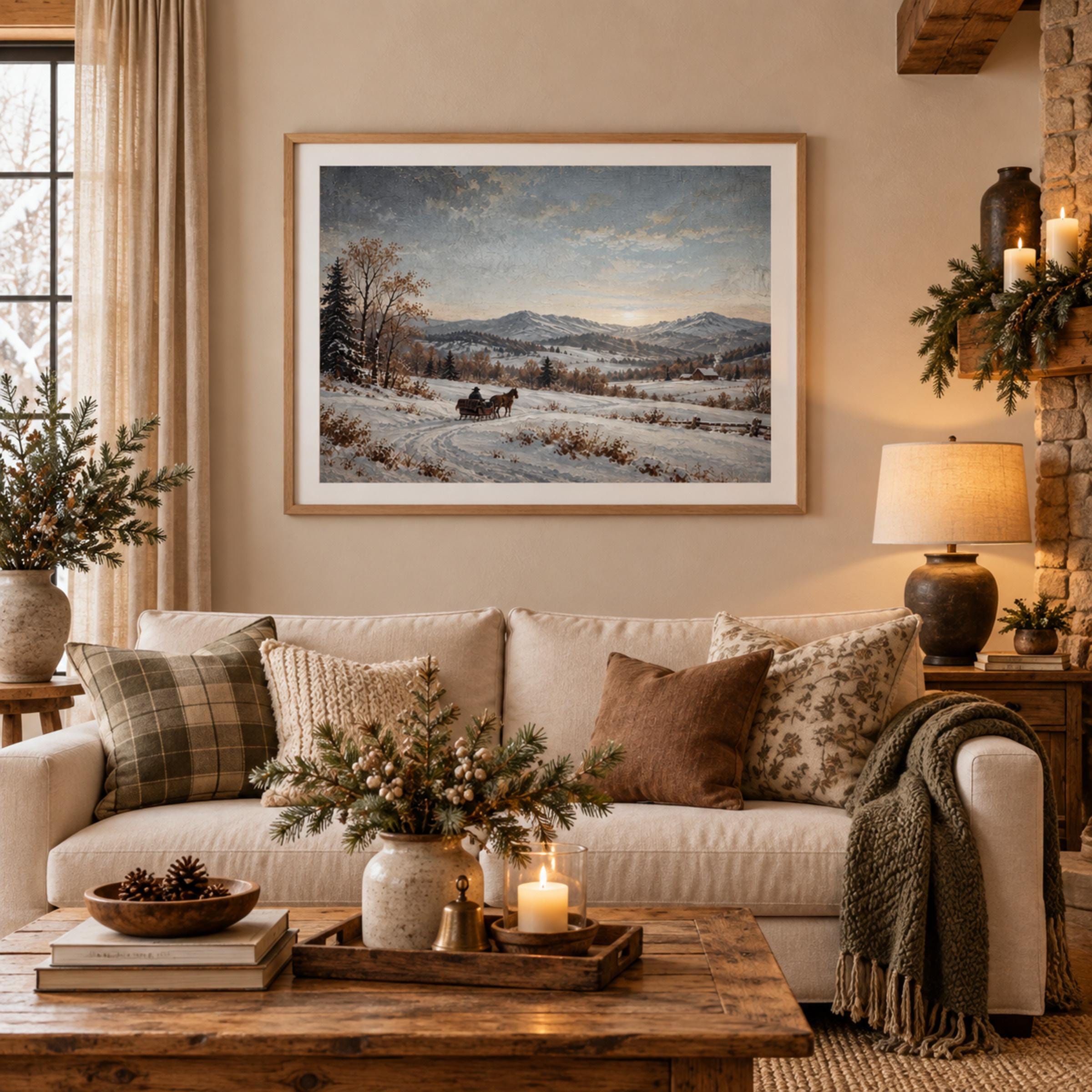 Sleigh Journey through the Winter Valley — image 4