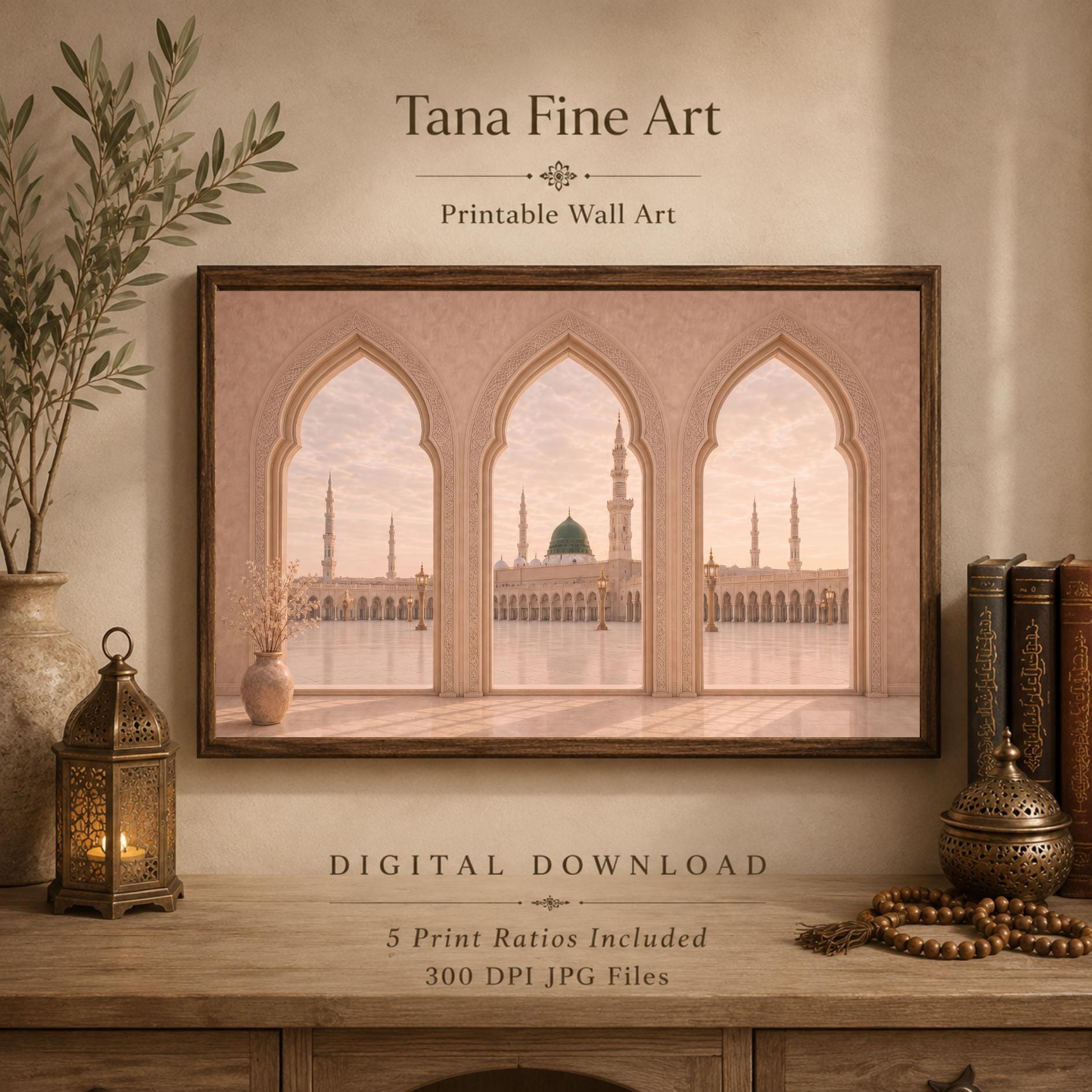 Three Arches onto Medina