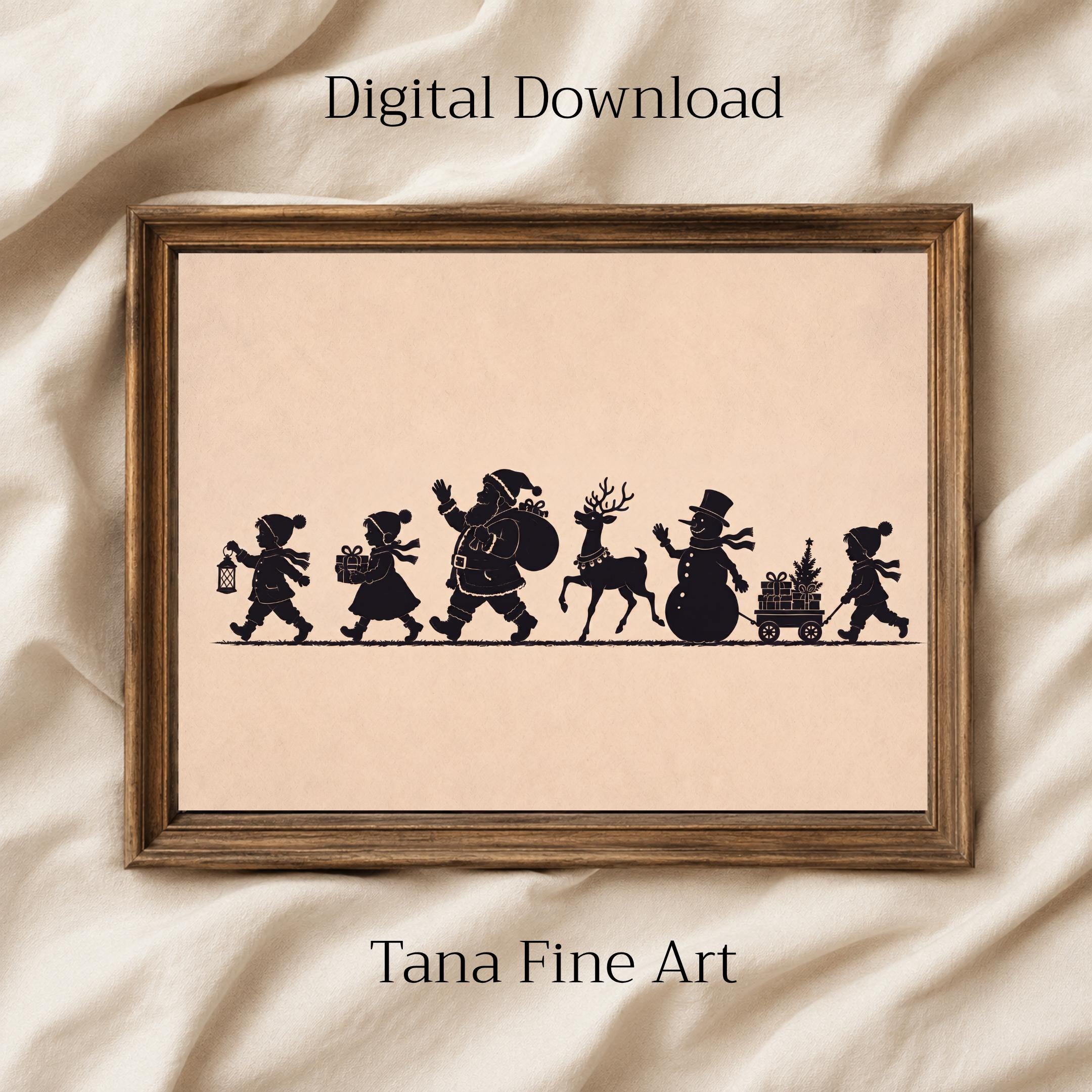 A Little Christmas Silhouette Parade — image 3