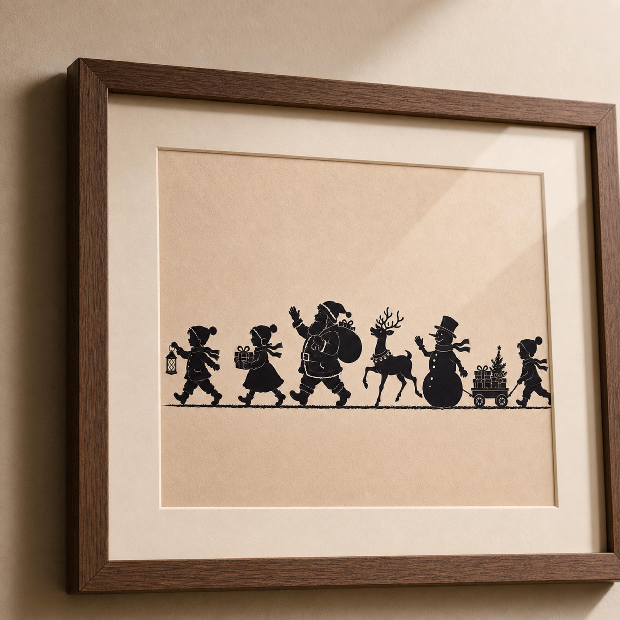 A Little Christmas Silhouette Parade — image 6