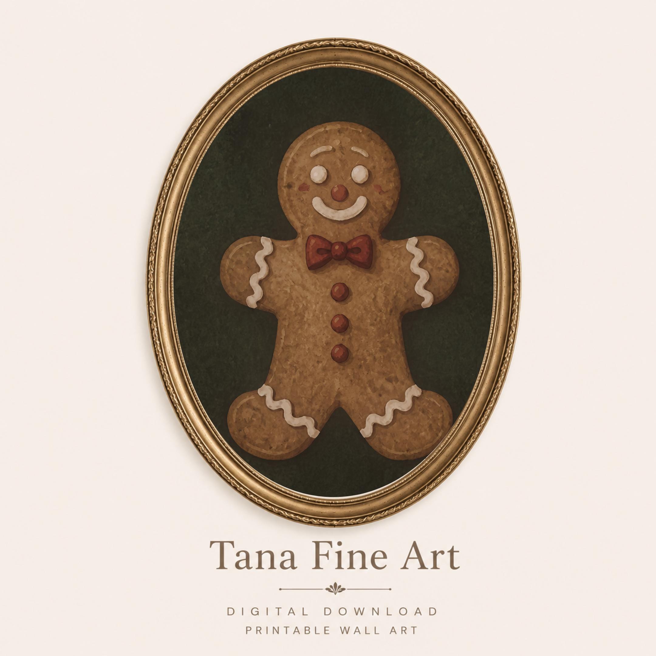 Smiling Gingerbread Christmas Cookie — image 4