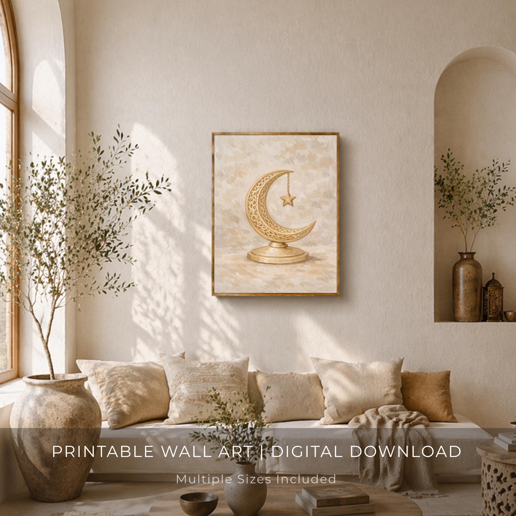 Ornamental Crescent & Hanging Star — image 2