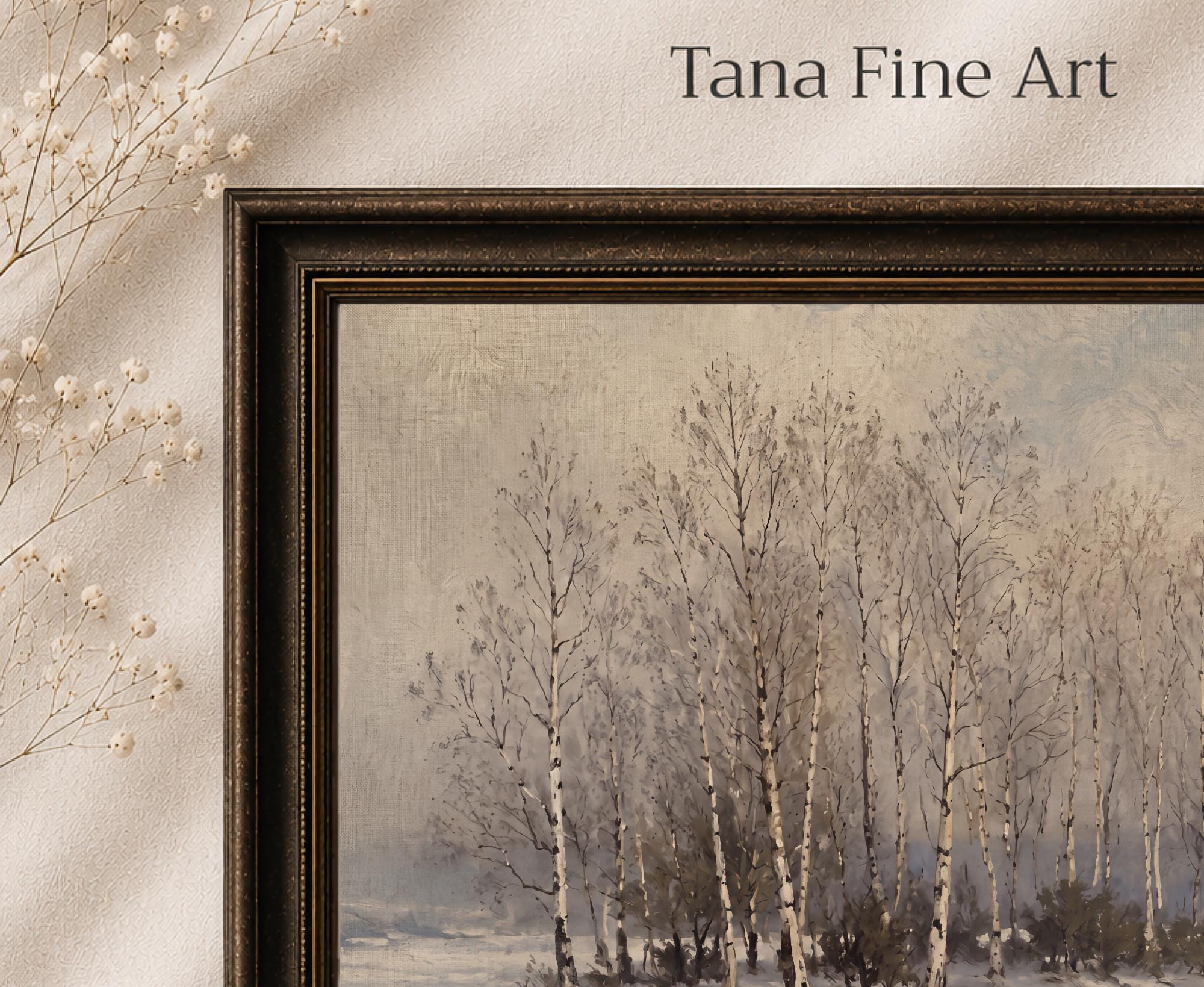 Birch Grove in Winter — image 2