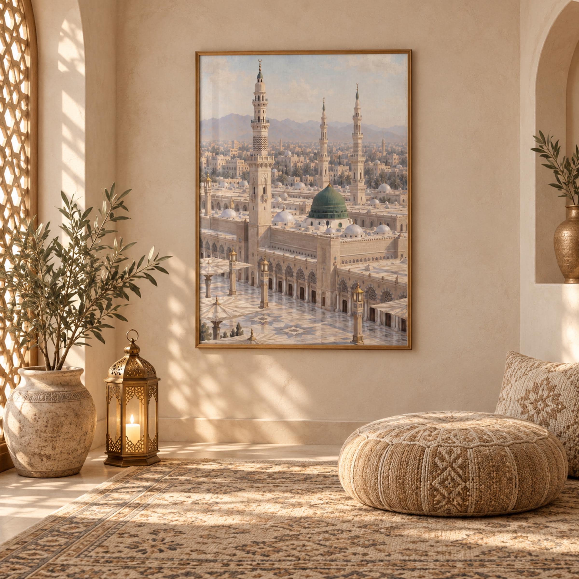 Medina Mosque & Mountain Horizon — image 3