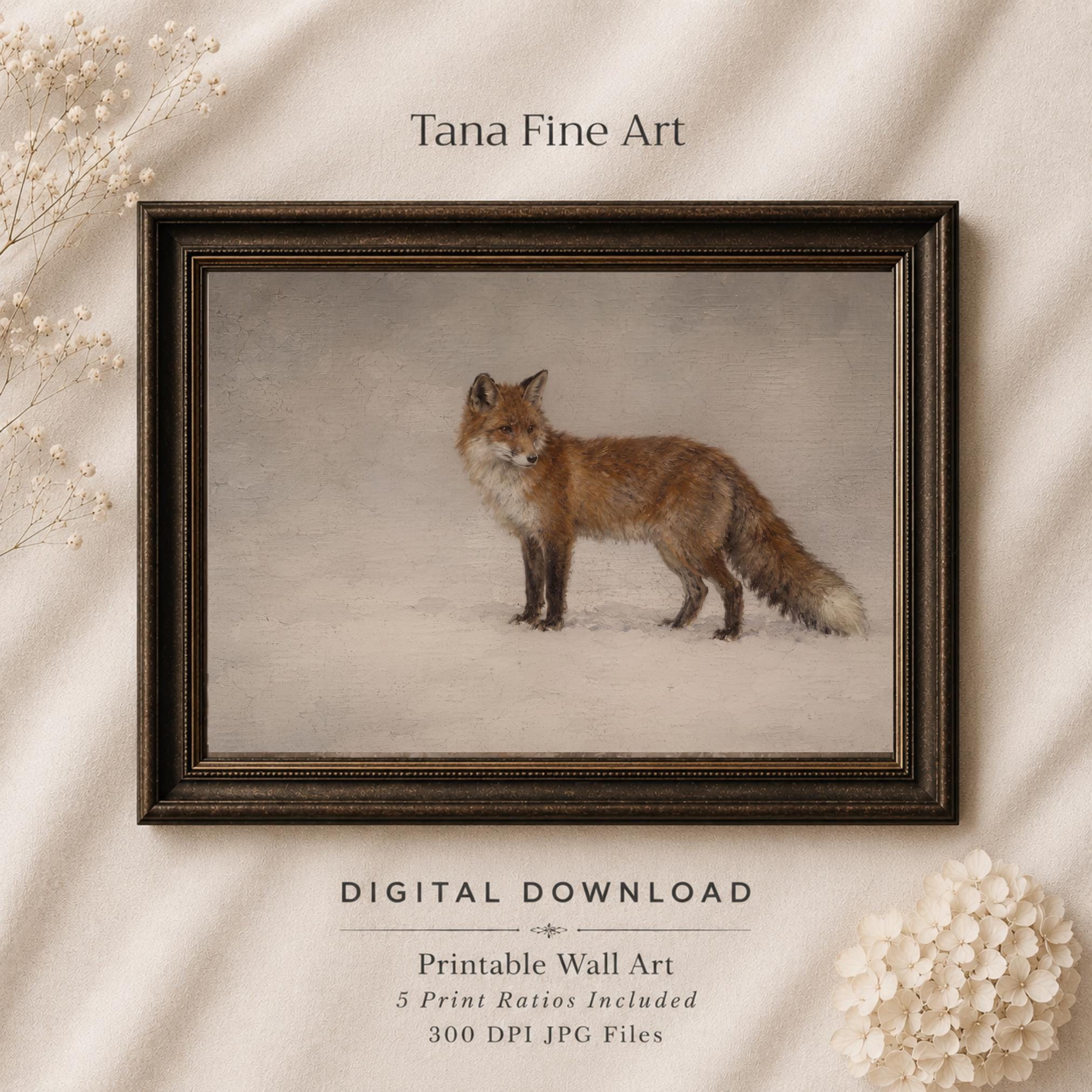 Russet Fox Woodland Study — image 5