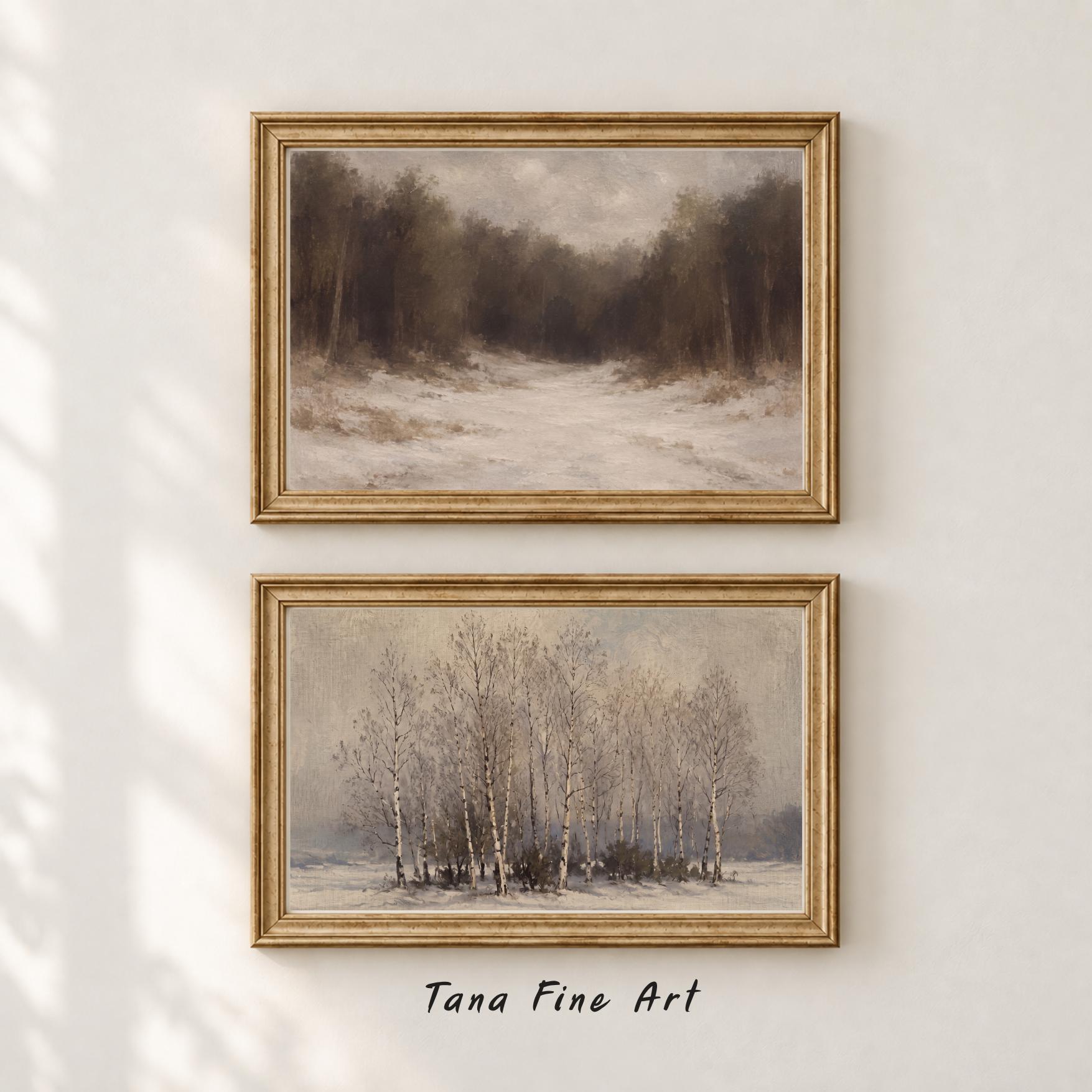 Winter Woodland & Village — Set of 9 — image 3
