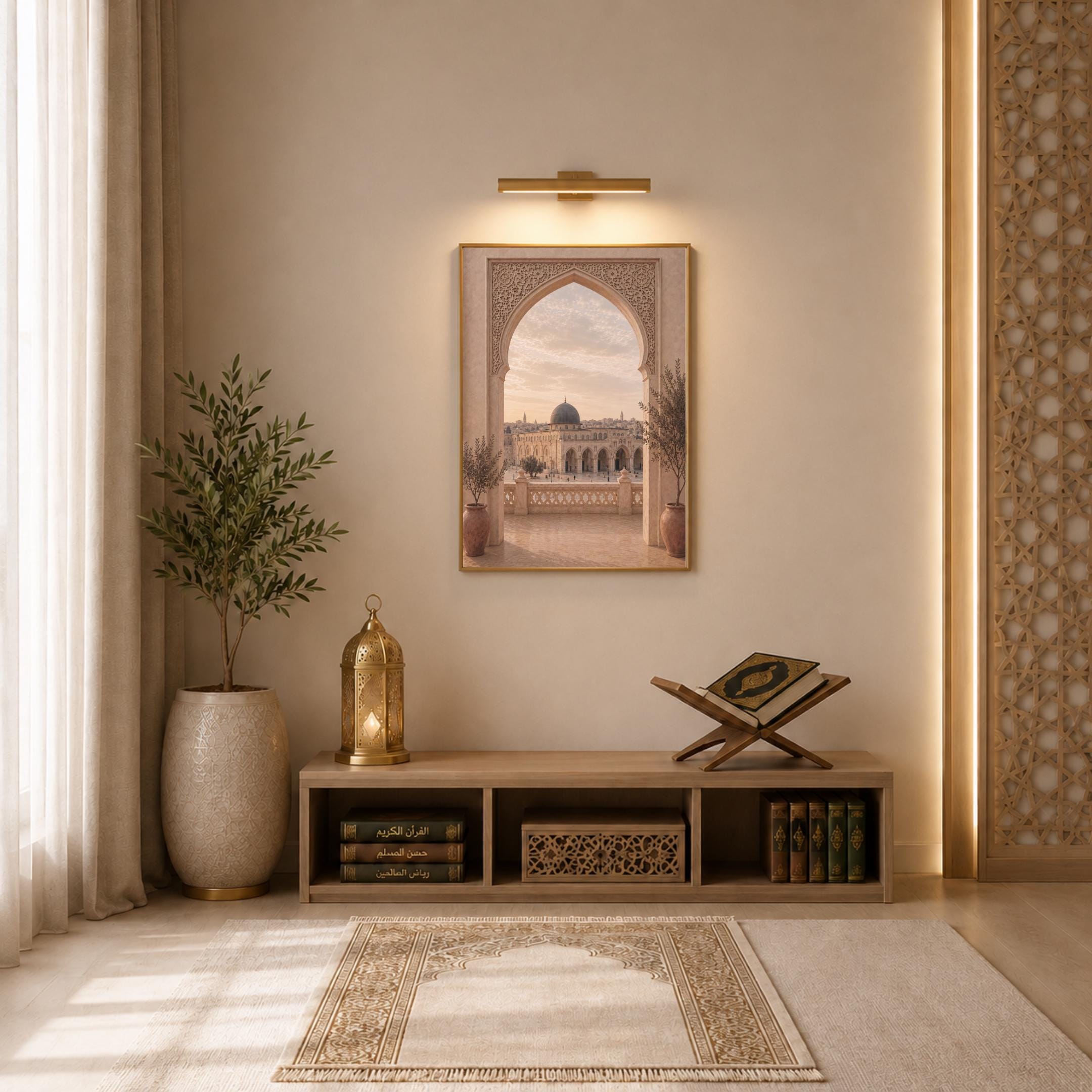 Al Aqsa-Inspired View through the Arch — image 3