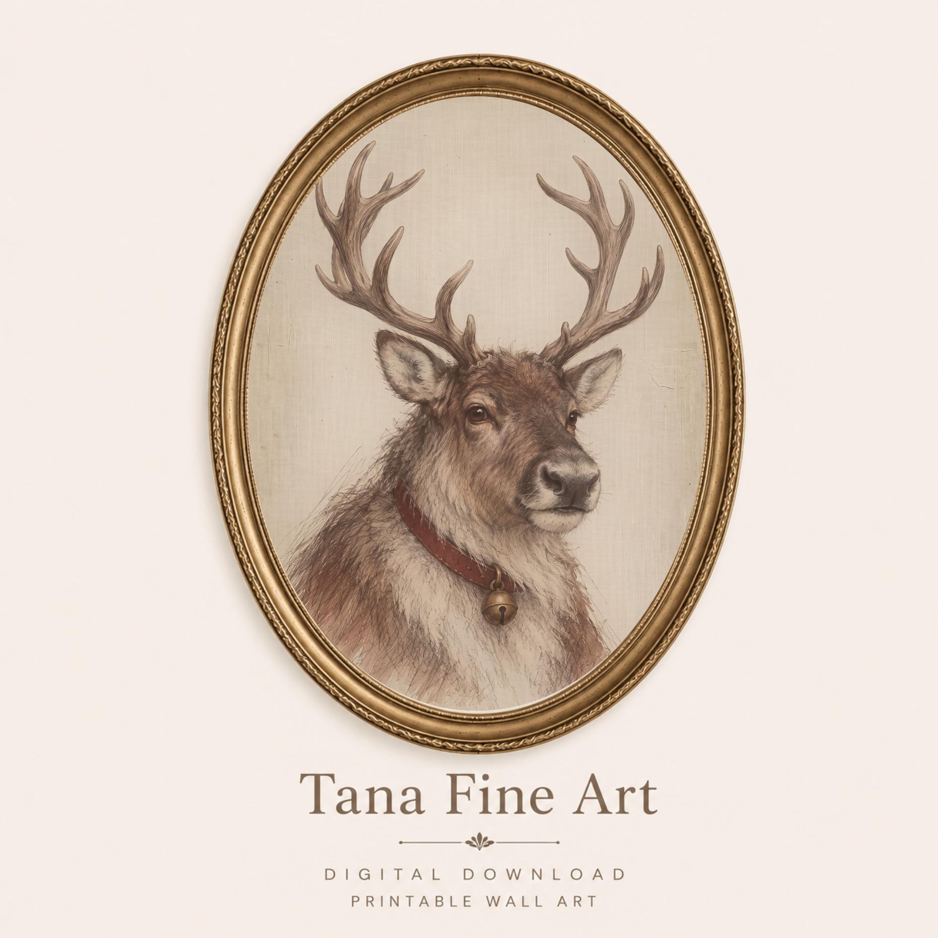 Woodland Stag Portrait