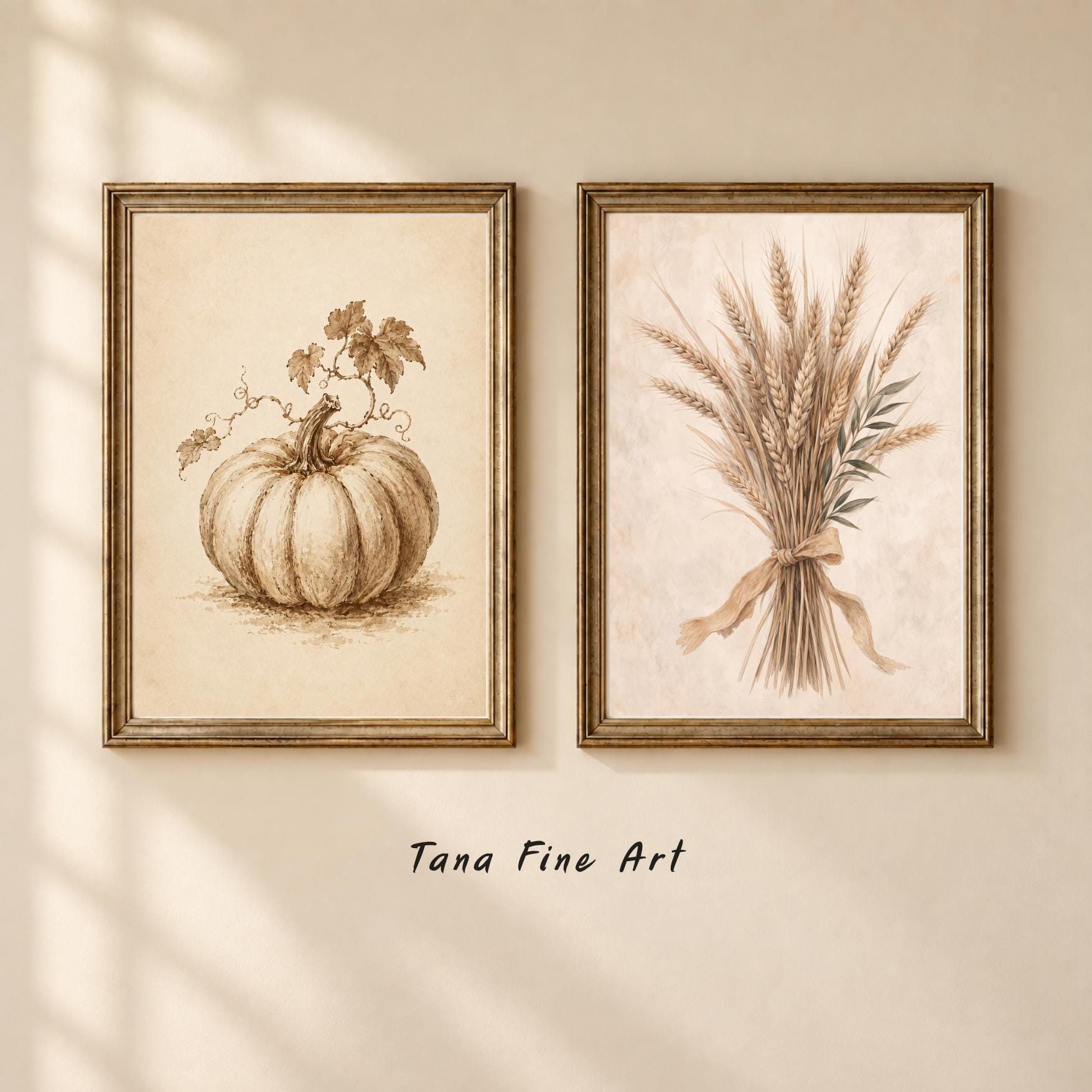 Autumn Woods & Harvest Studies — Set of 9 — image 5